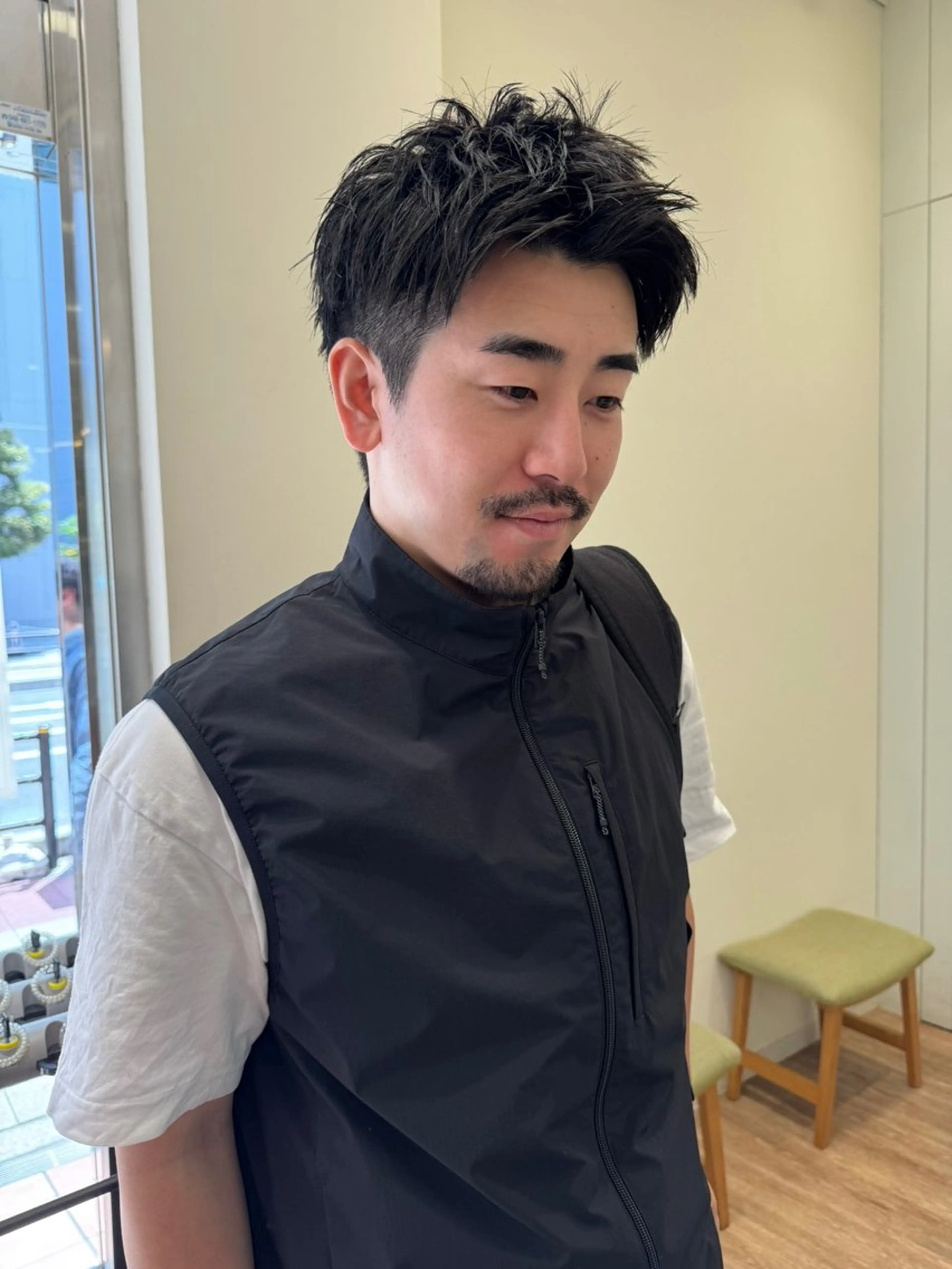 メンズ カット メンズカット/ ブリーチ/かほのヘアスタイル