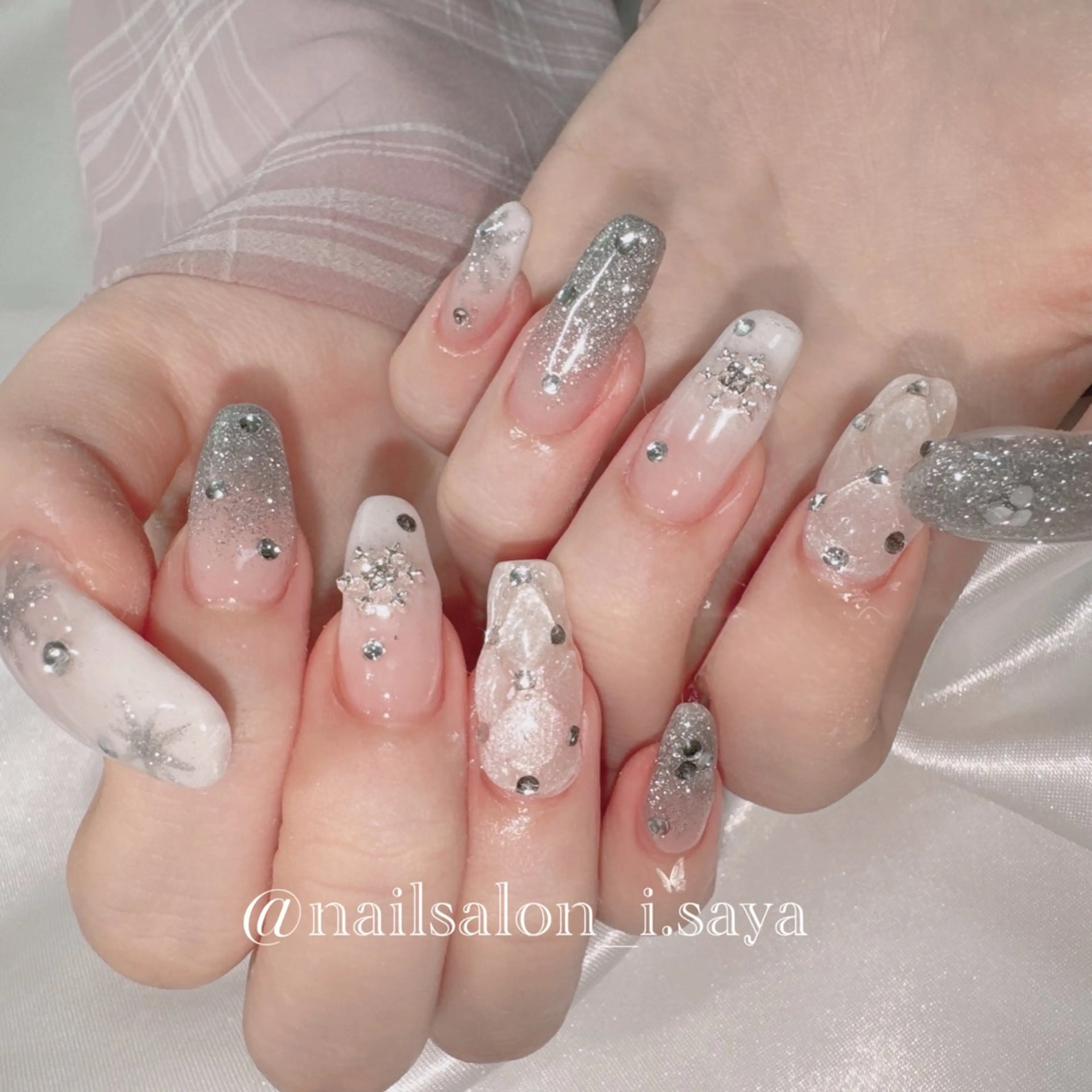 ネイル ハンドネイル ハンドケア nailsalon i.所属・nailsalon i.／saya𓃠‪のネイルデザイン