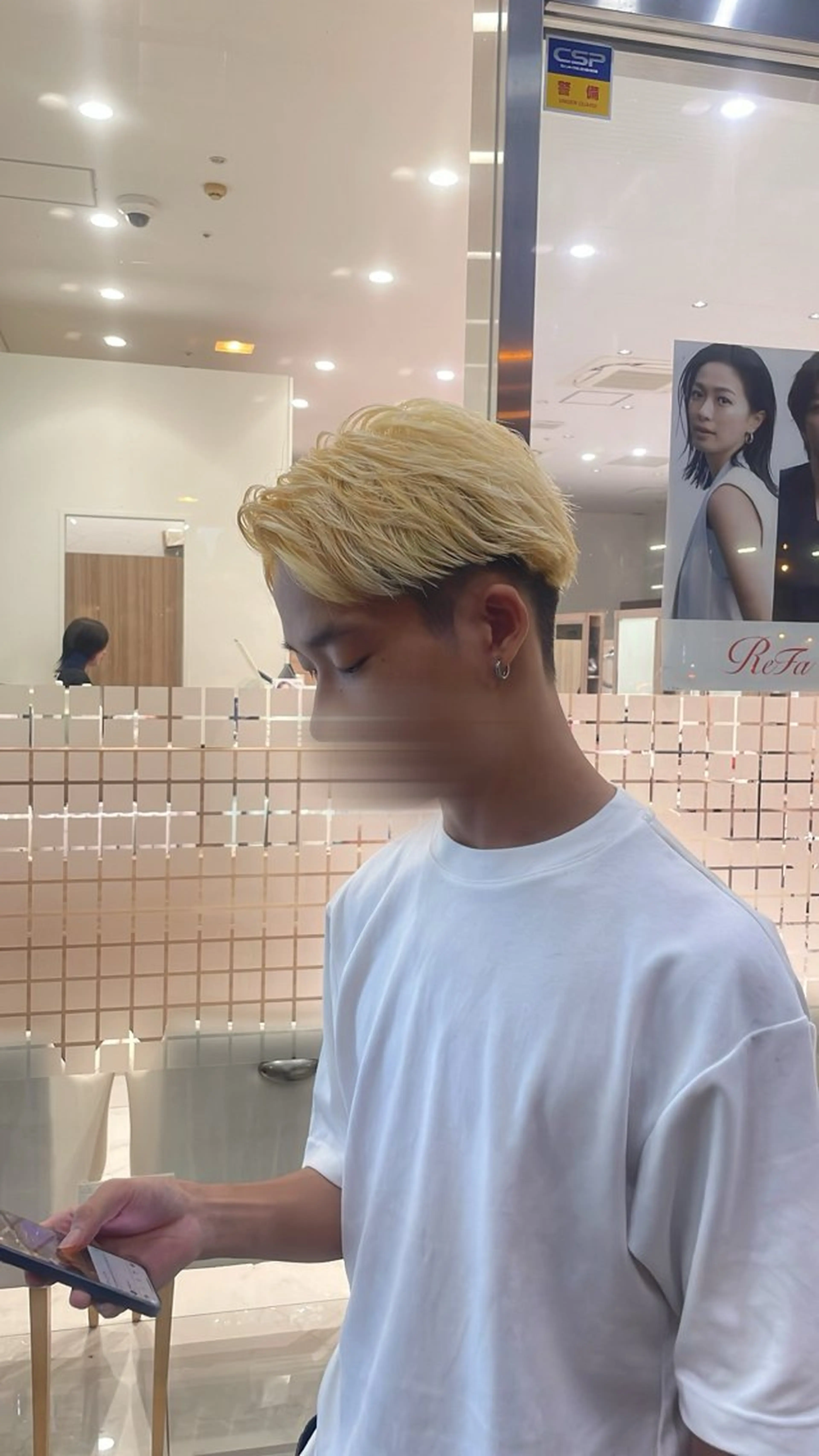 カラー メンズ メンズハイトーン 抜きっぱなしブロンド ハイトーンカラー カット ヘアカラー Ash / Ryo❤️‍🔥のヘアスタイル