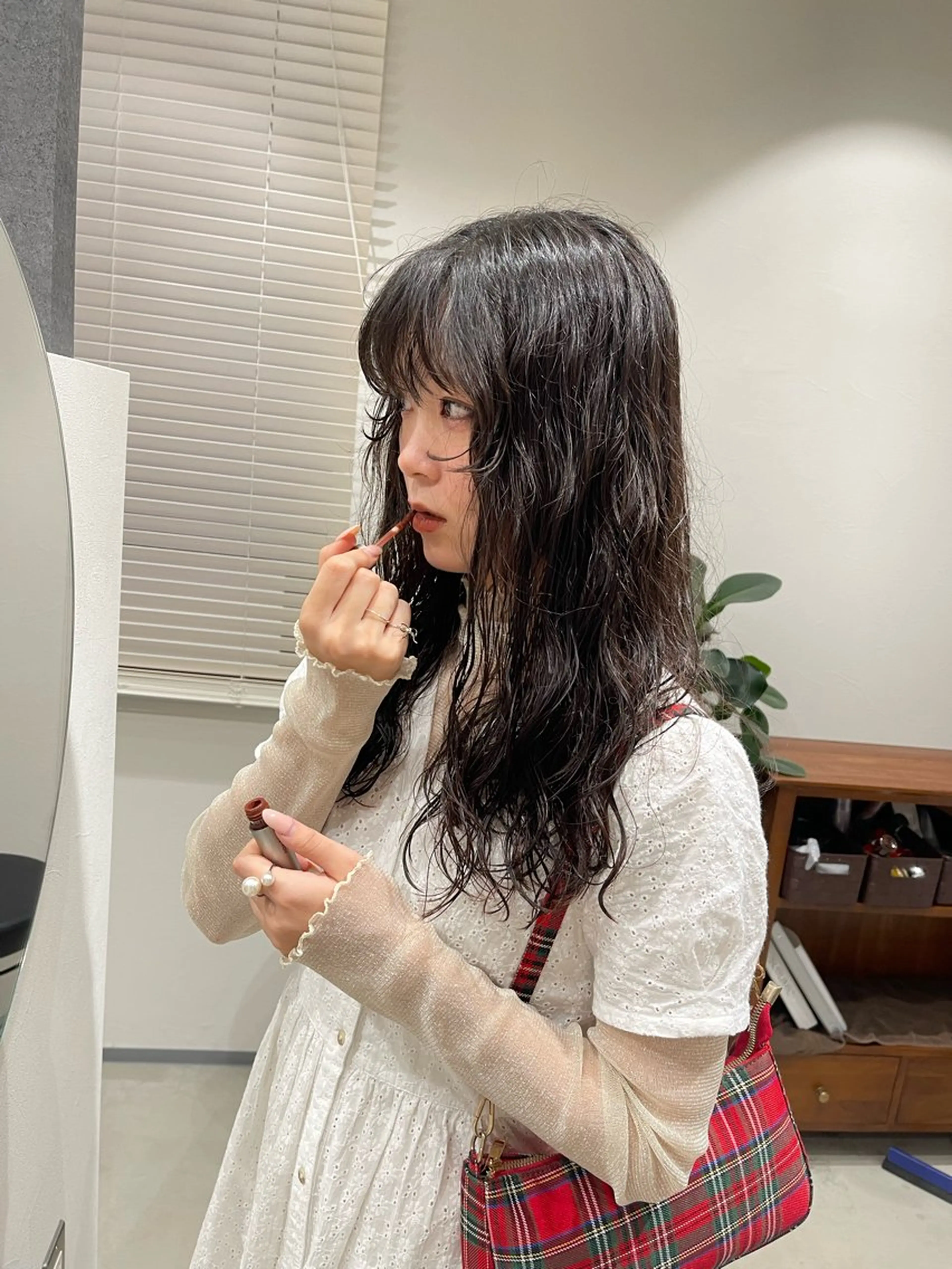 セミロング パーマ セミロングパーマ レイヤーカット スパイラルパーマ パーマ レイヤー/ボブ /河内温太のヘアスタイル