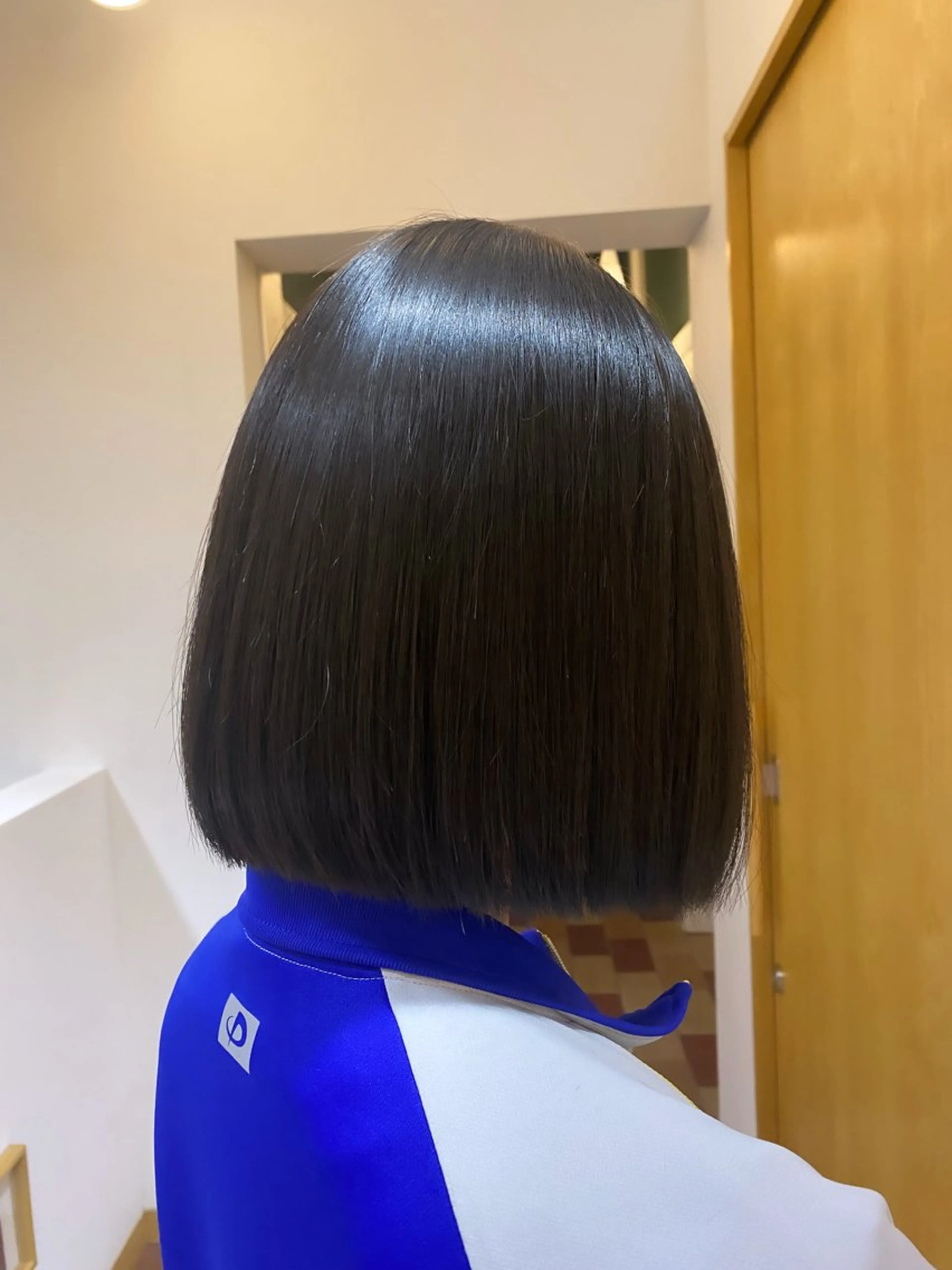 ミディアム カット 縮毛矯正 I's hair NUBOU所属・小守林 蘭のヘアスタイル