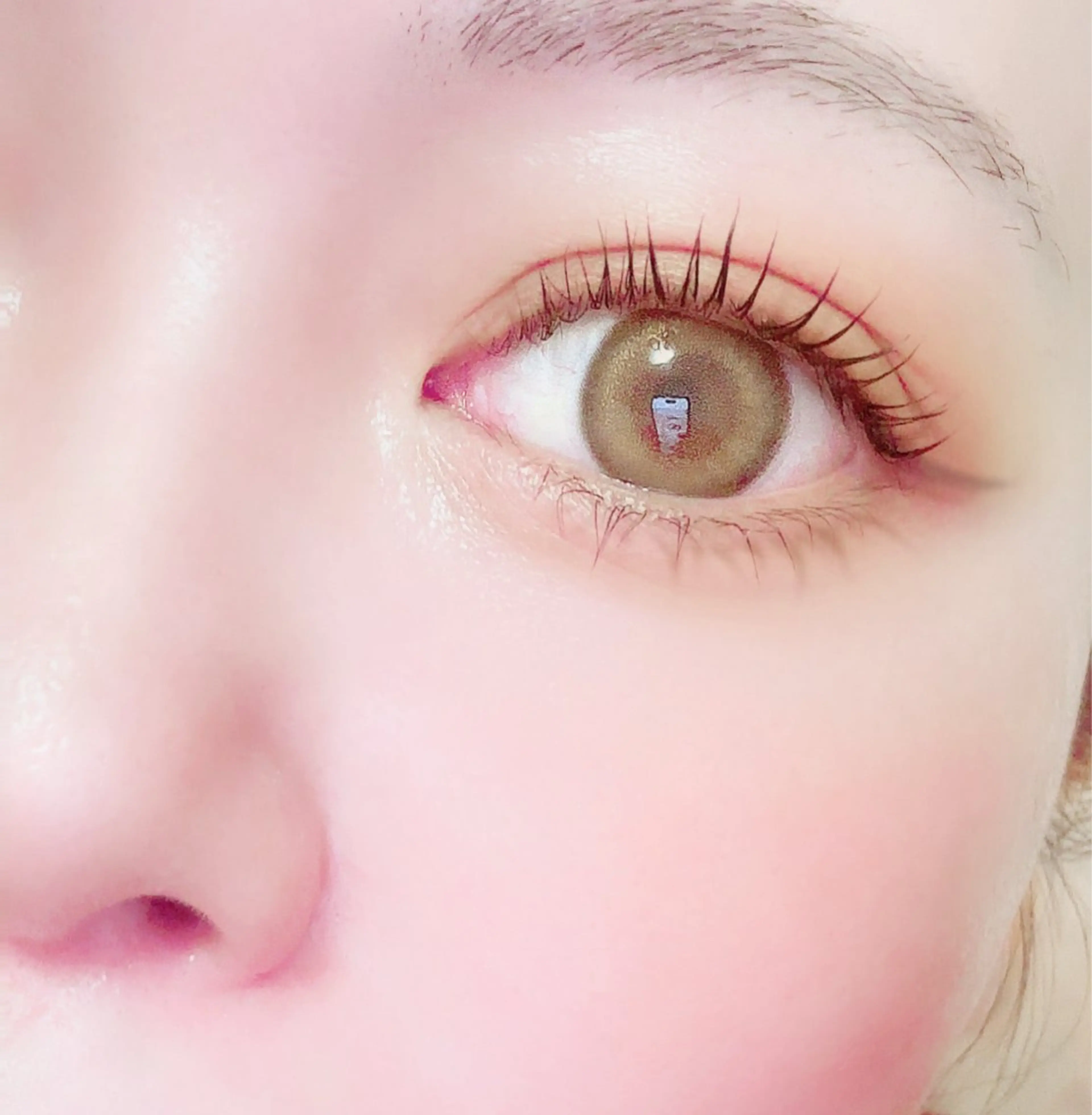 8／14 （木）　限定🌻　試験📝上まつ毛パーマモデルの写真