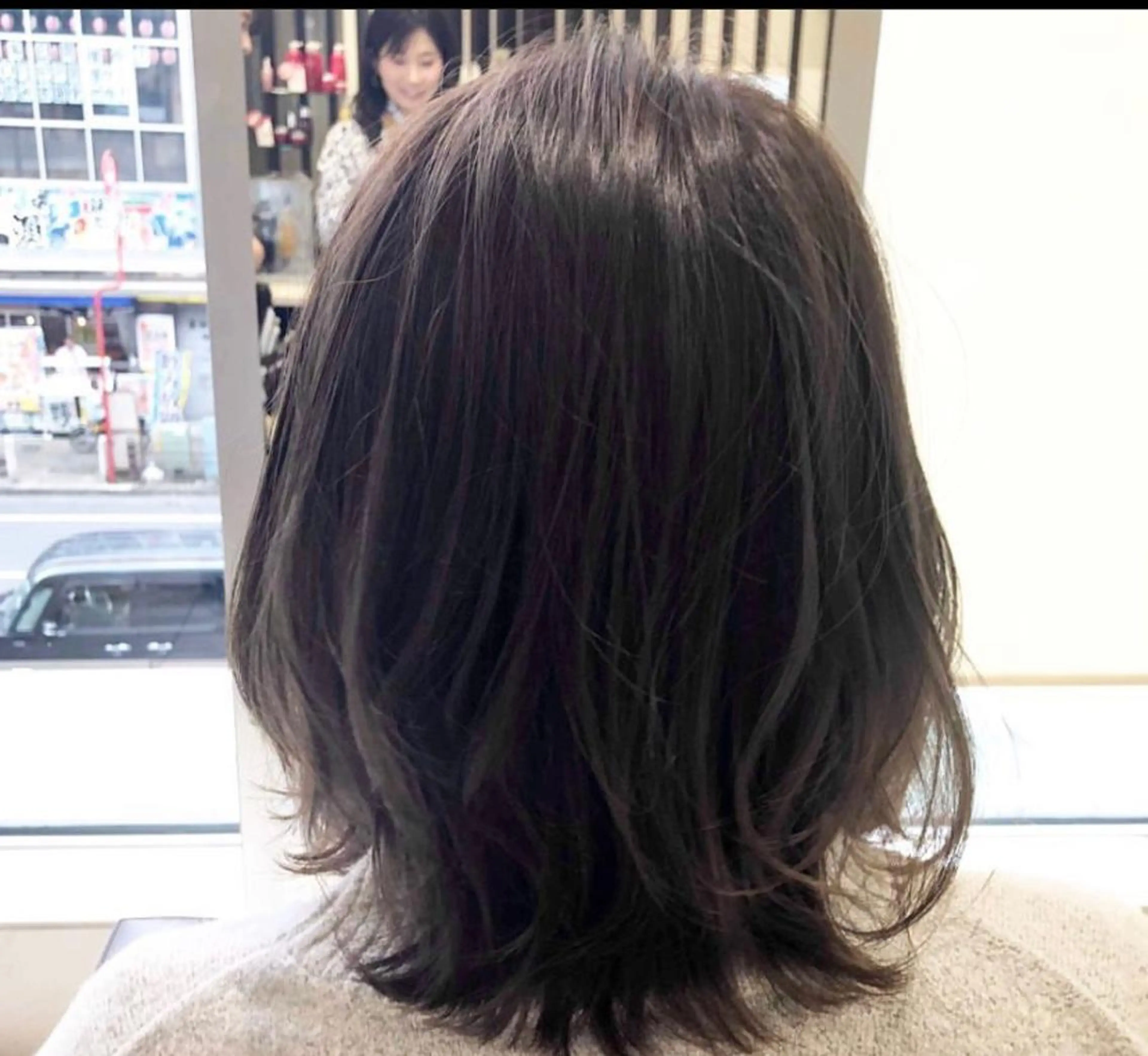 ミディアム 🦋ミルクティーベー ジュ🦋mayukiのヘアスタイル