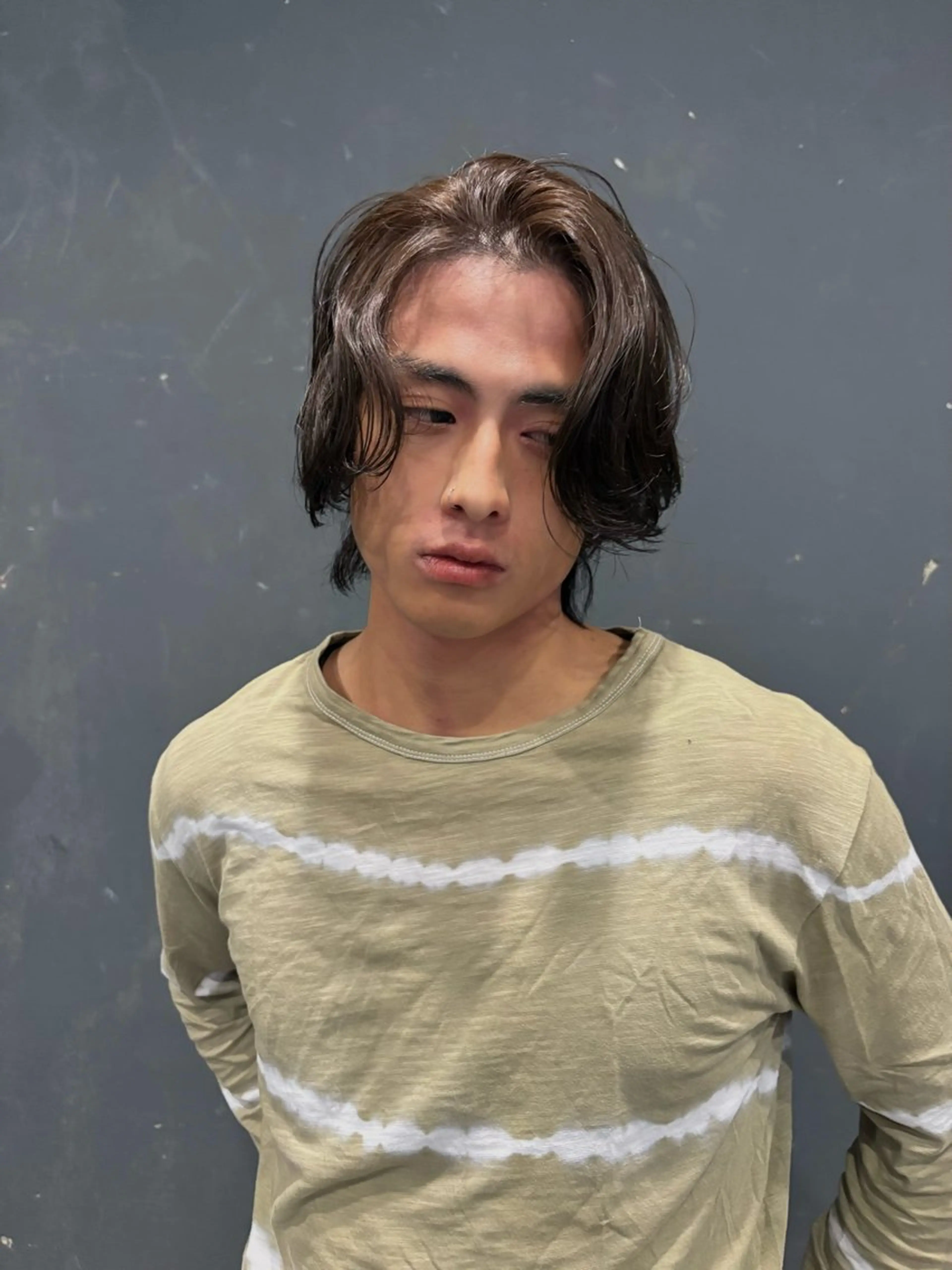 ミディアム 内村 太陽のヘアスタイル