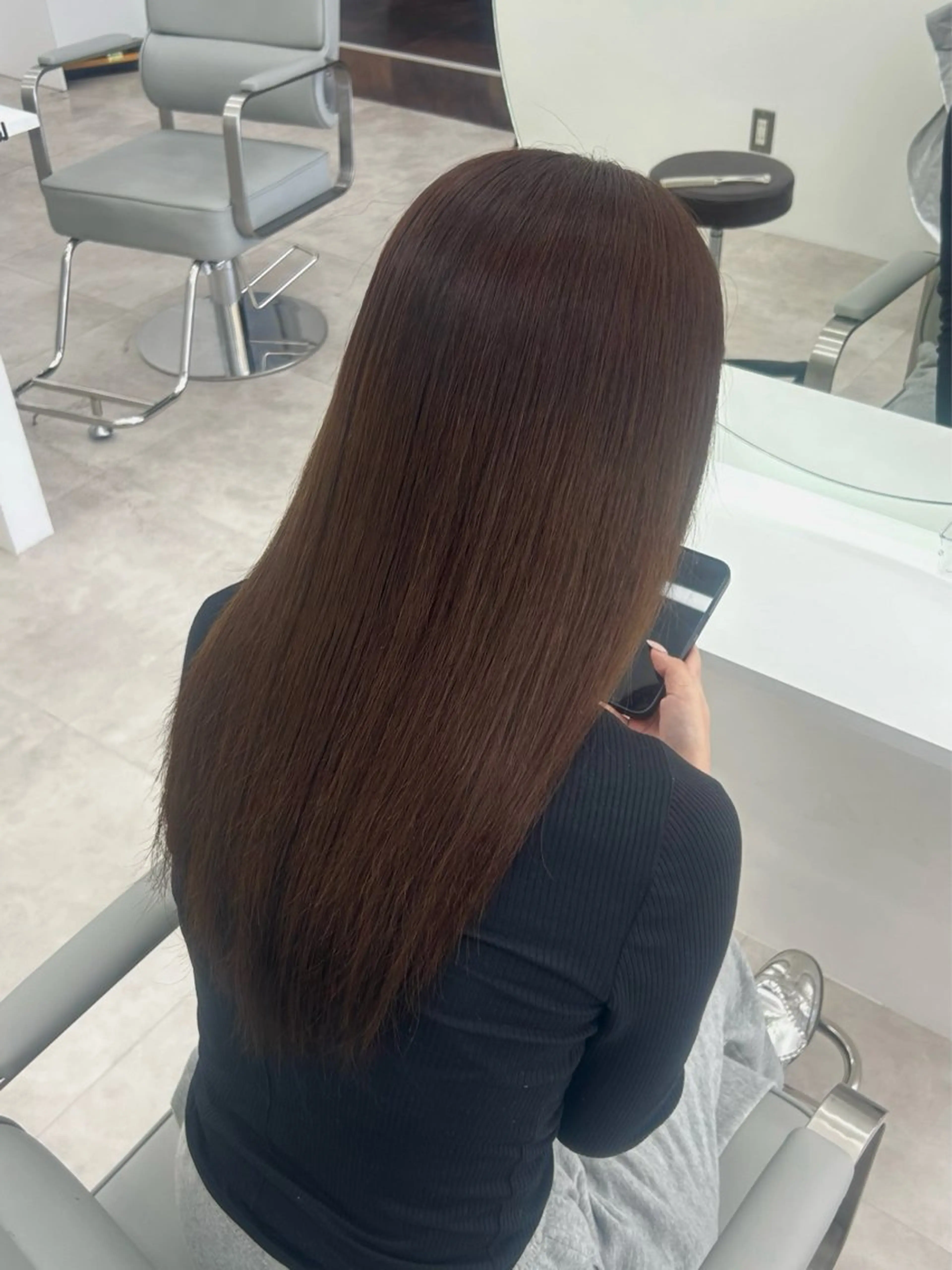 𝜗𝜚カラー➕3STEPトリートメントの写真