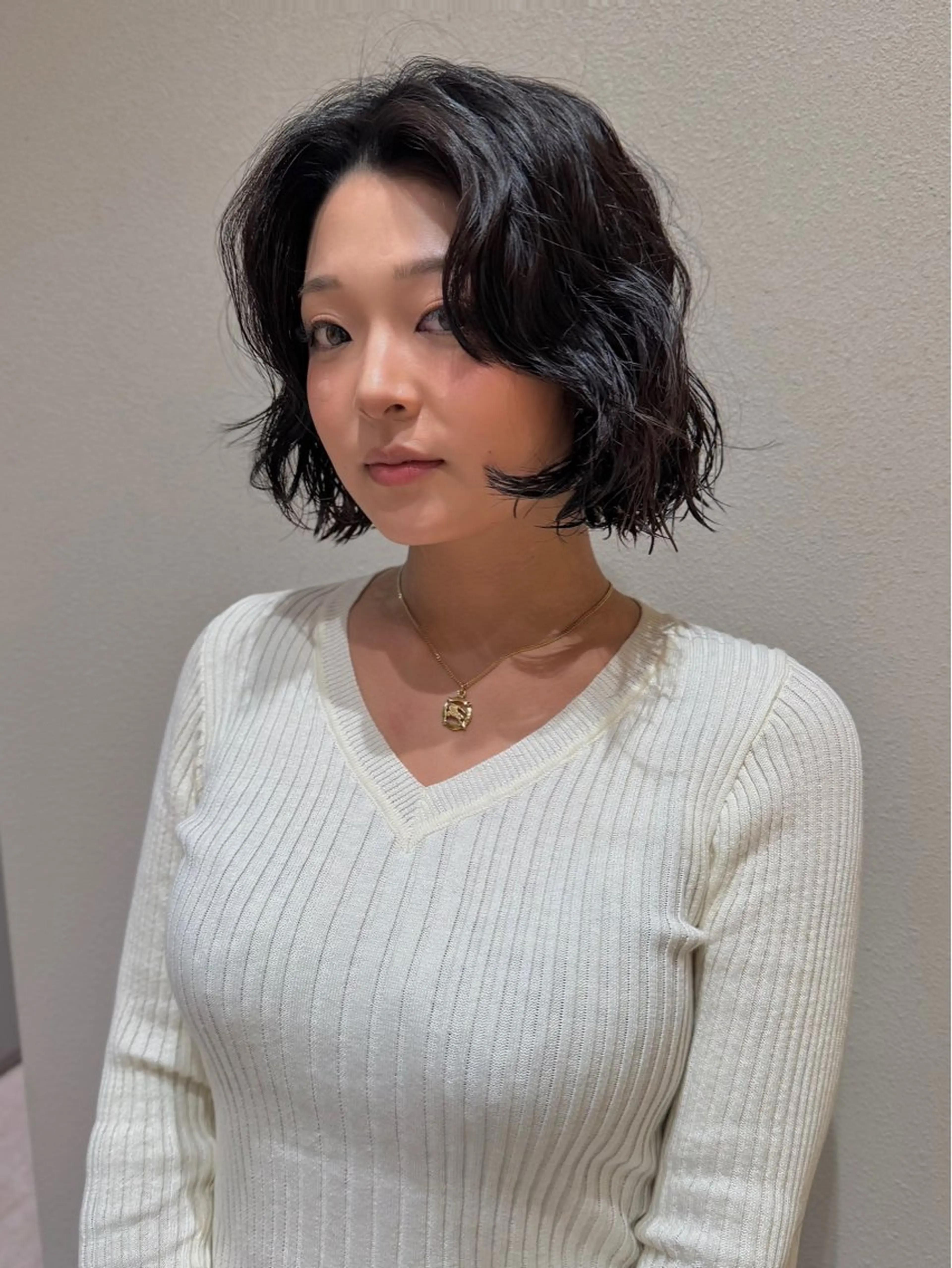 ショート カット ヘアカラー パーマ 🩵縮毛矯正・ボブ 岩原朋也🩵のヘアスタイル