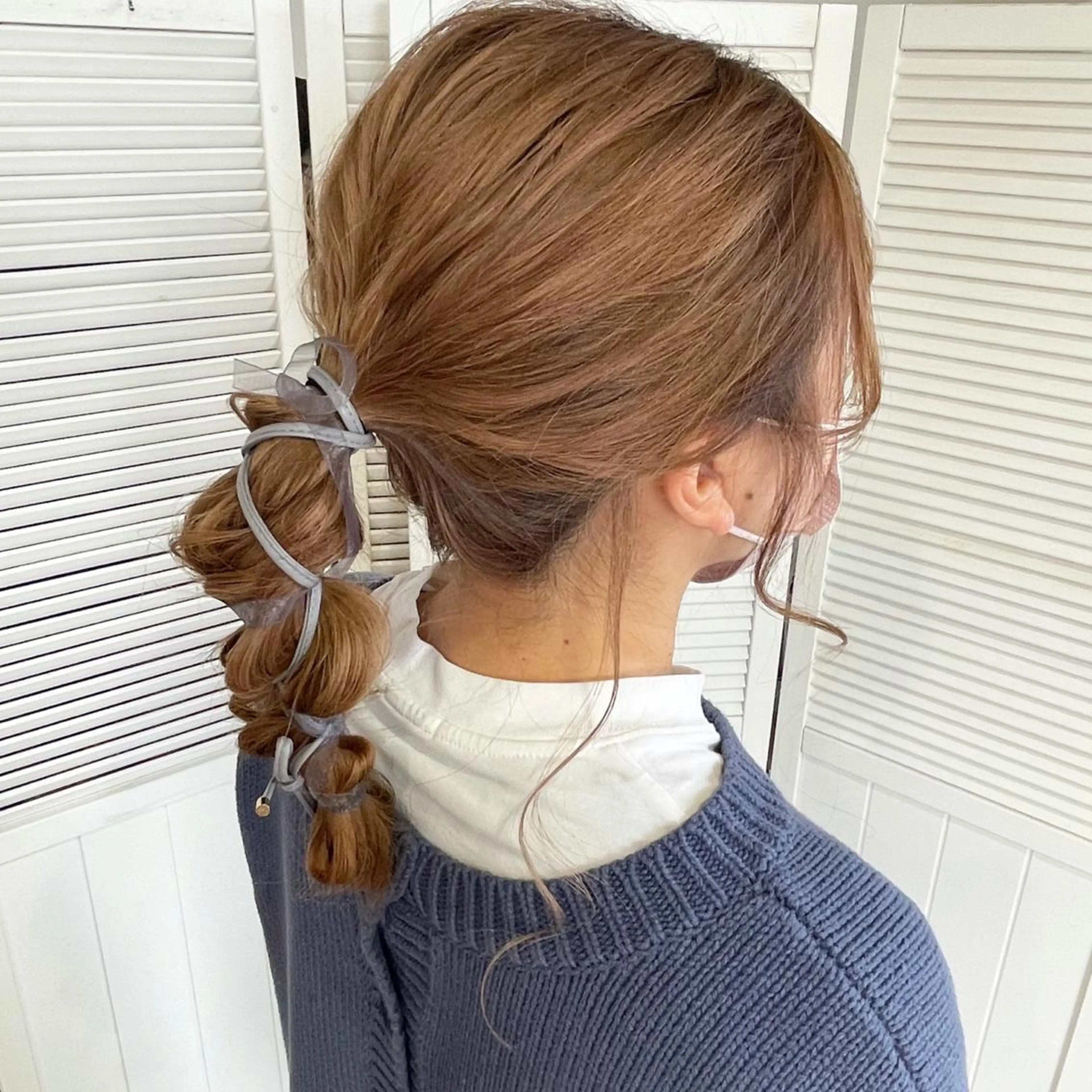 ロング カラー ヘアアレンジ 簡単アレンジ なつき/艶ピンク/ girly hairのヘアスタイル