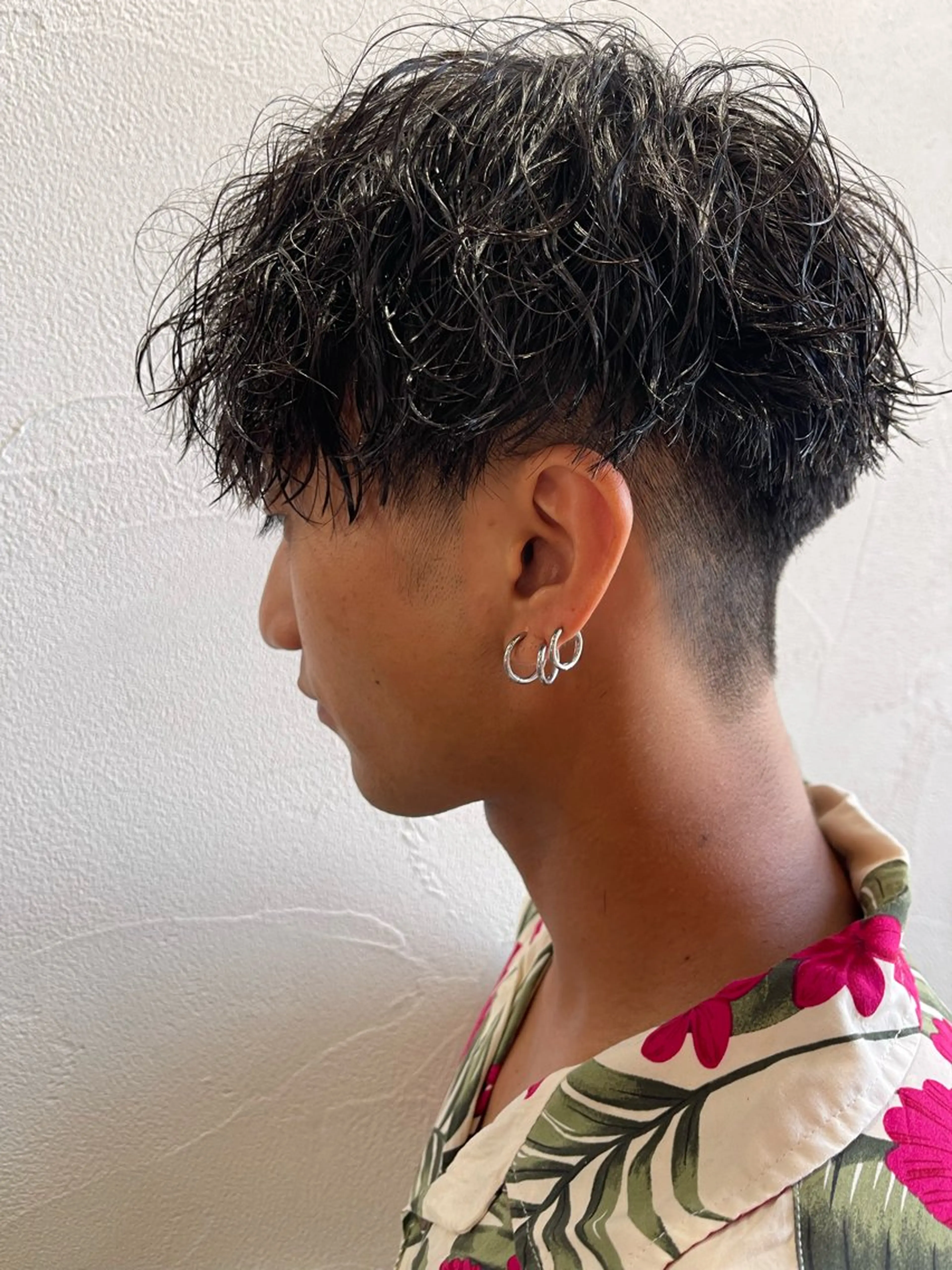 パーマ メンズ カット パーマ ifh iizuka 高橋庸太のヘアスタイル
