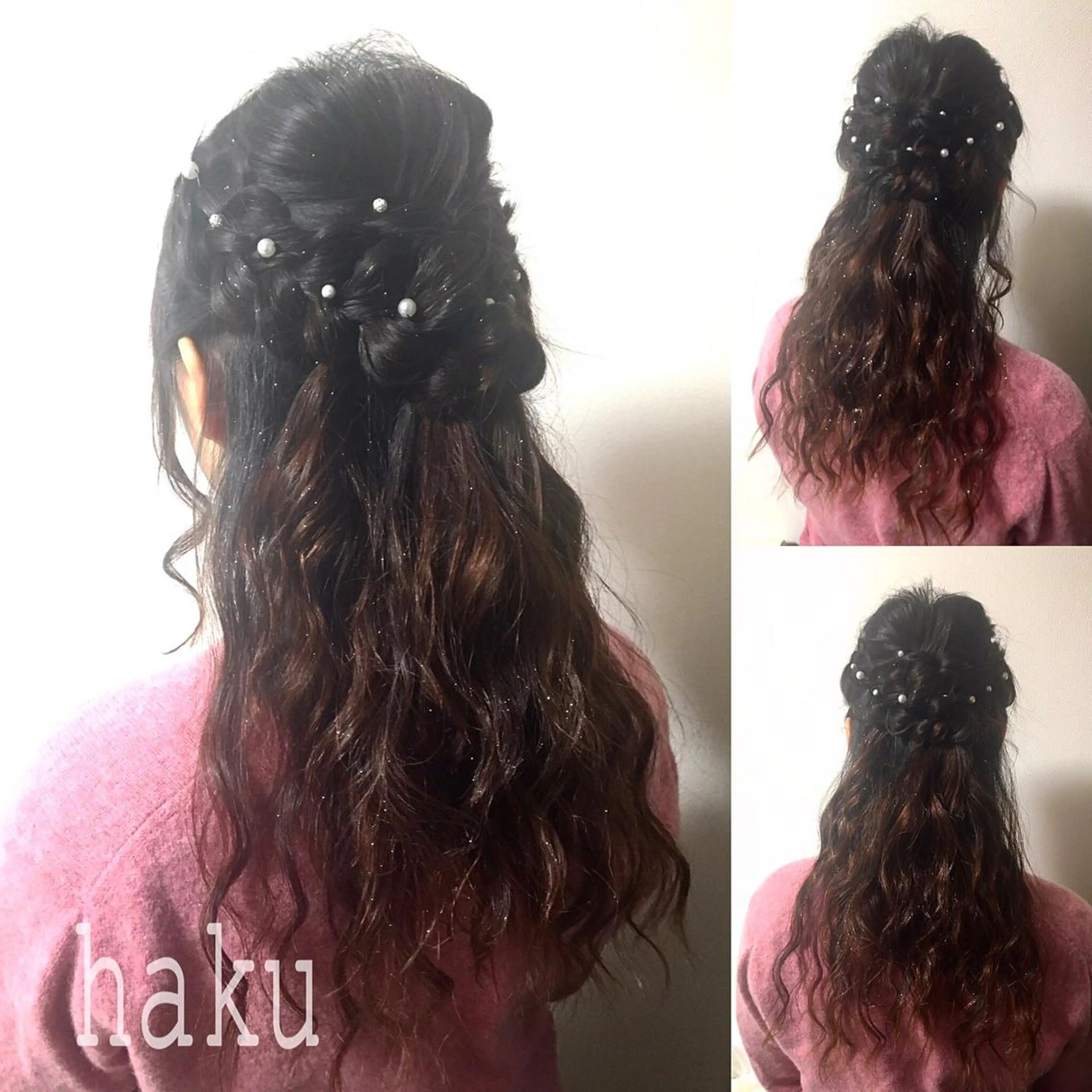 ロング ヘアアレンジ 卒業式のヘアスタイル ＊ asukaのヘアスタイル