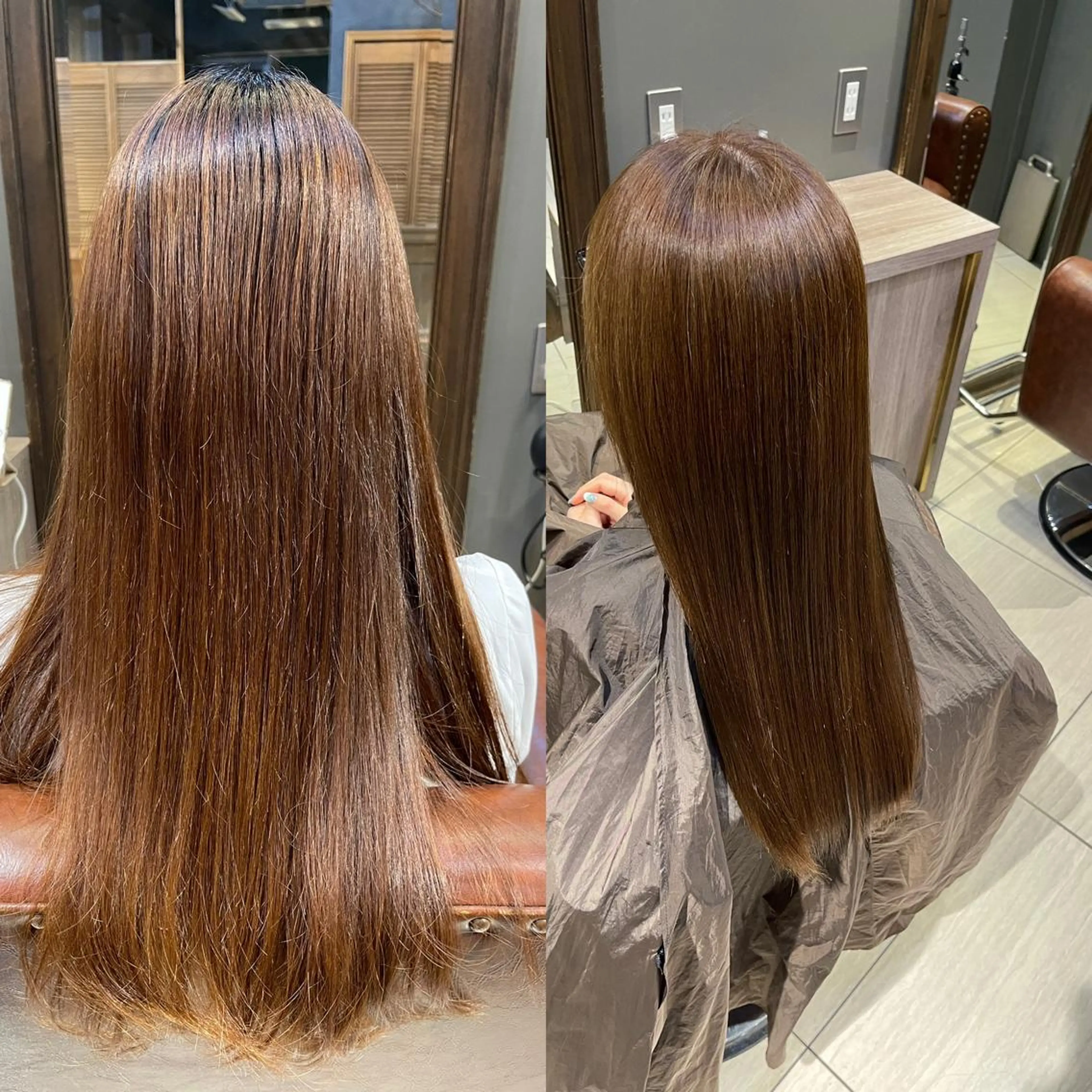 ロング トリートメント カット ヘアカラー トリートメント 艶カラー/艶髪矯正 LOANA鈴木のヘアスタイル