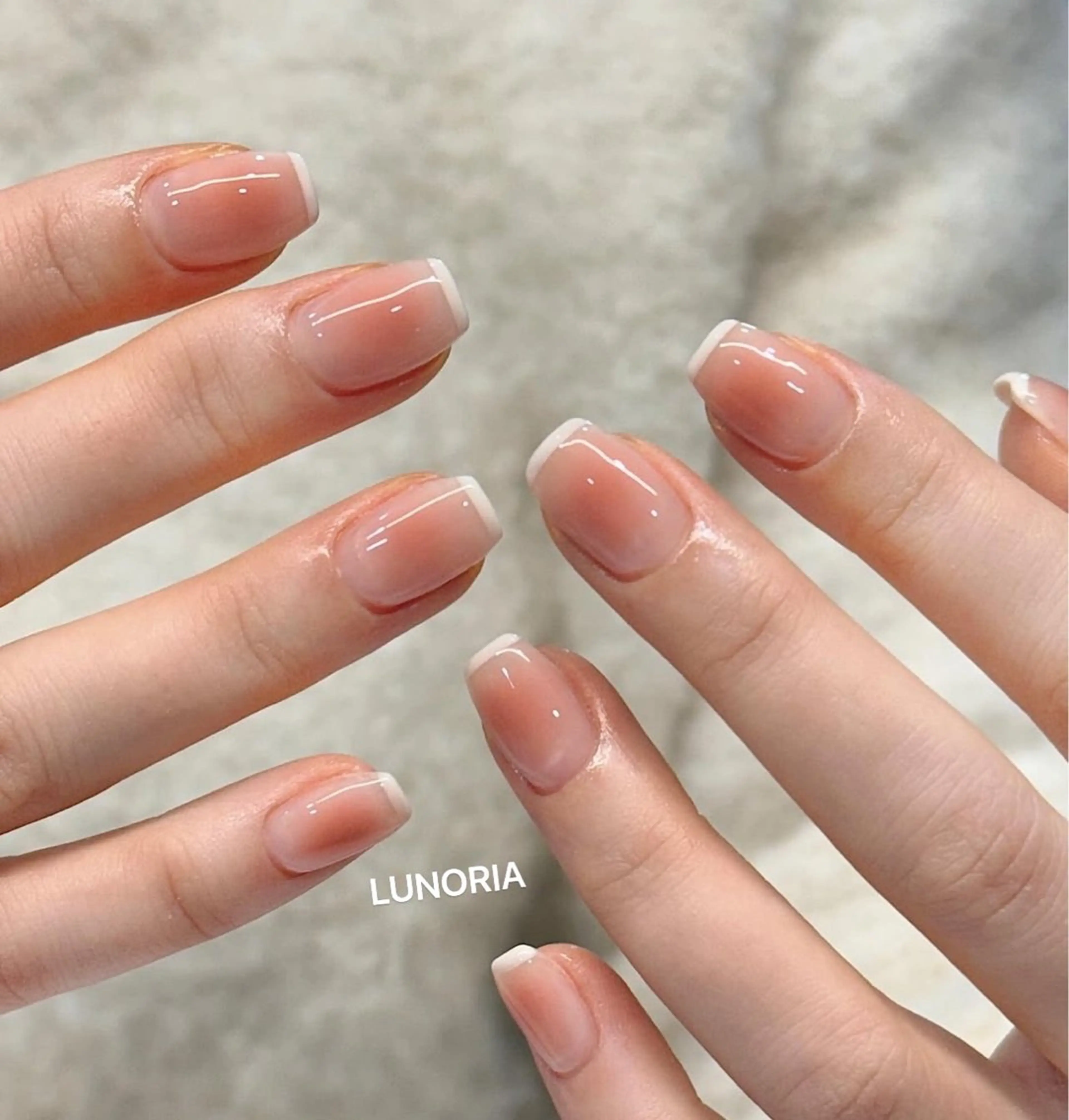 ネイル チークネイル ハンドネイル LUNORIA nail salonのネイルデザイン