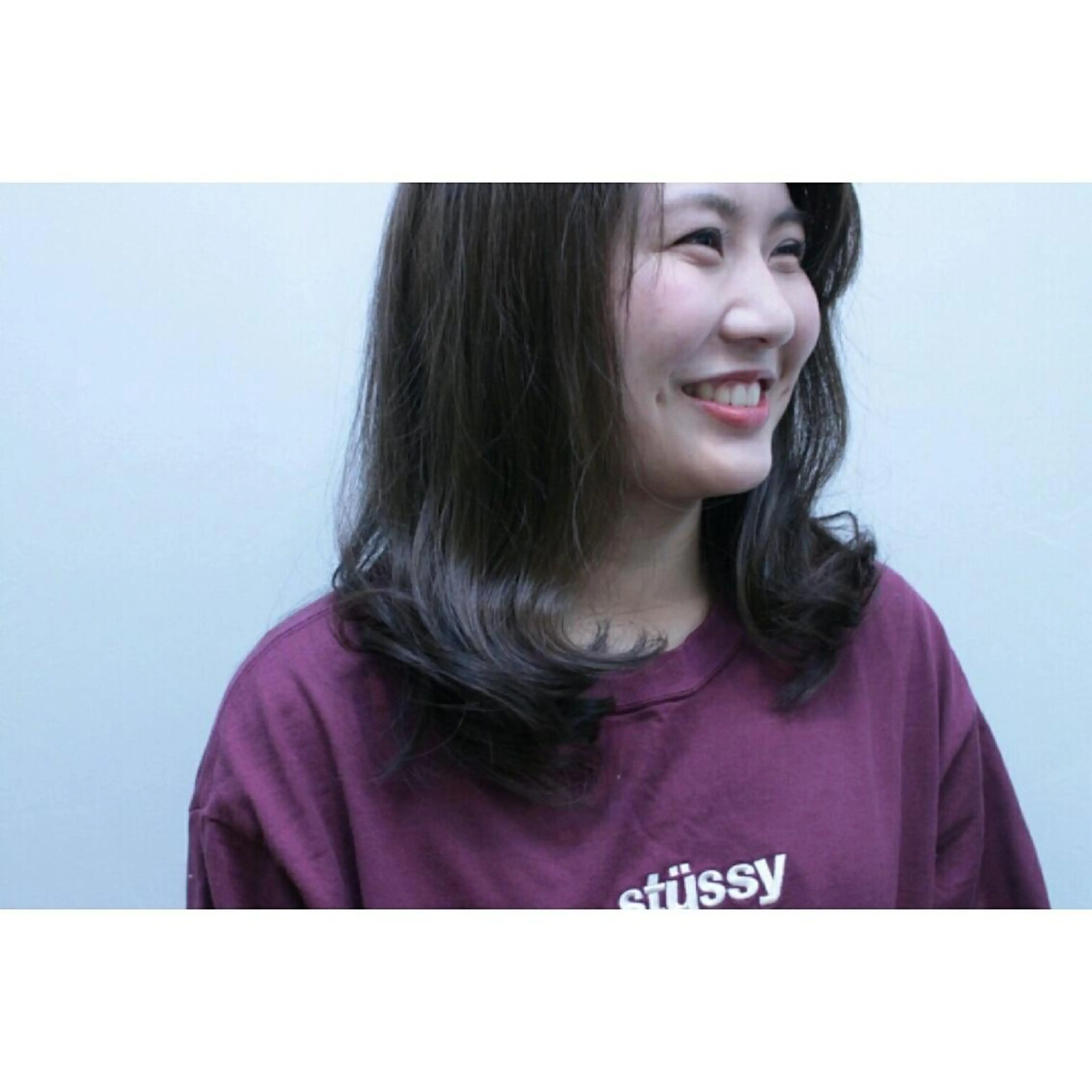 カラー アッシュ Click所属・クニモト ハルナのヘアスタイル