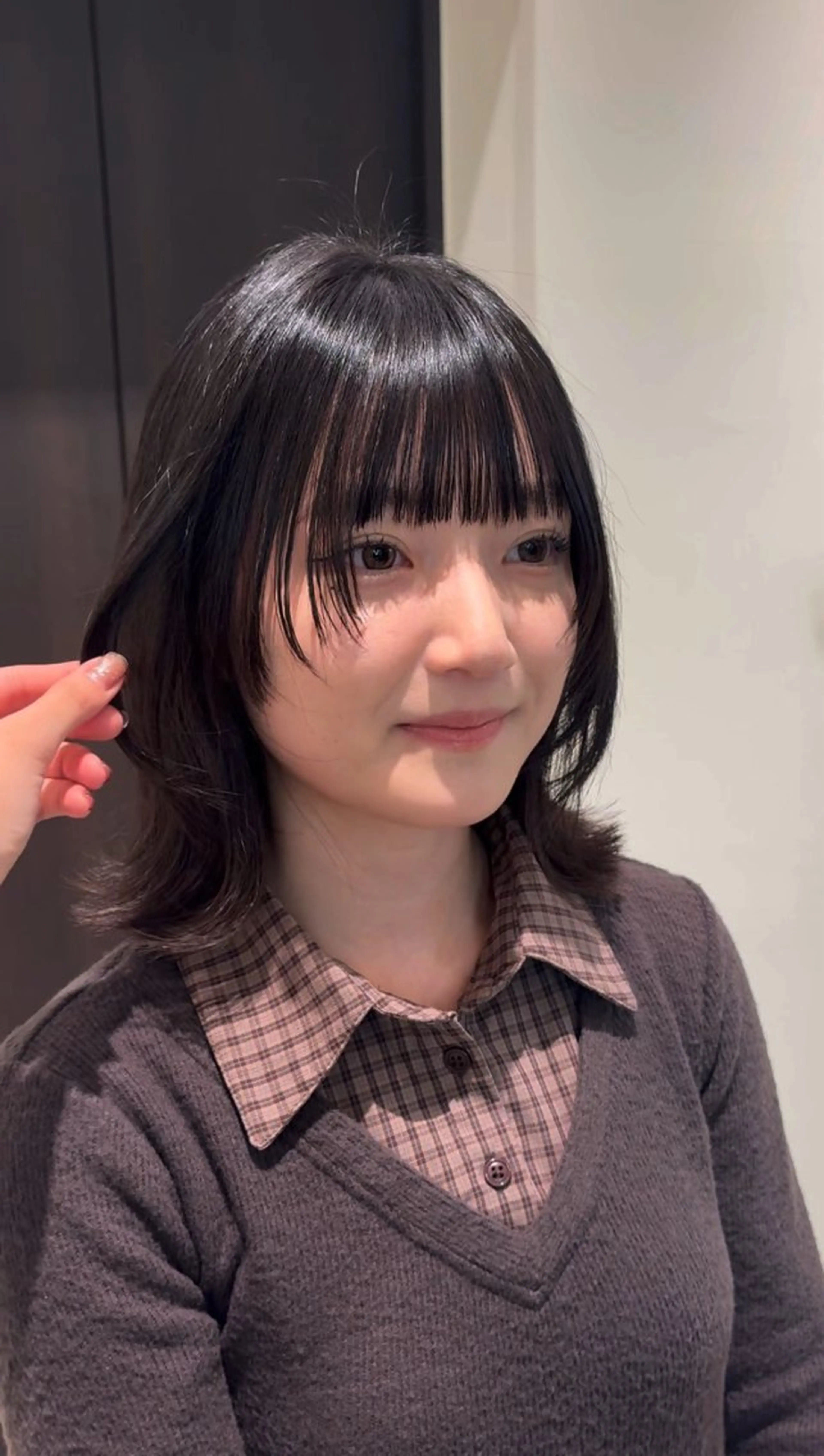 ミディアム 銀座/透明感カラー/ うー🧚♀️💫のヘアスタイル