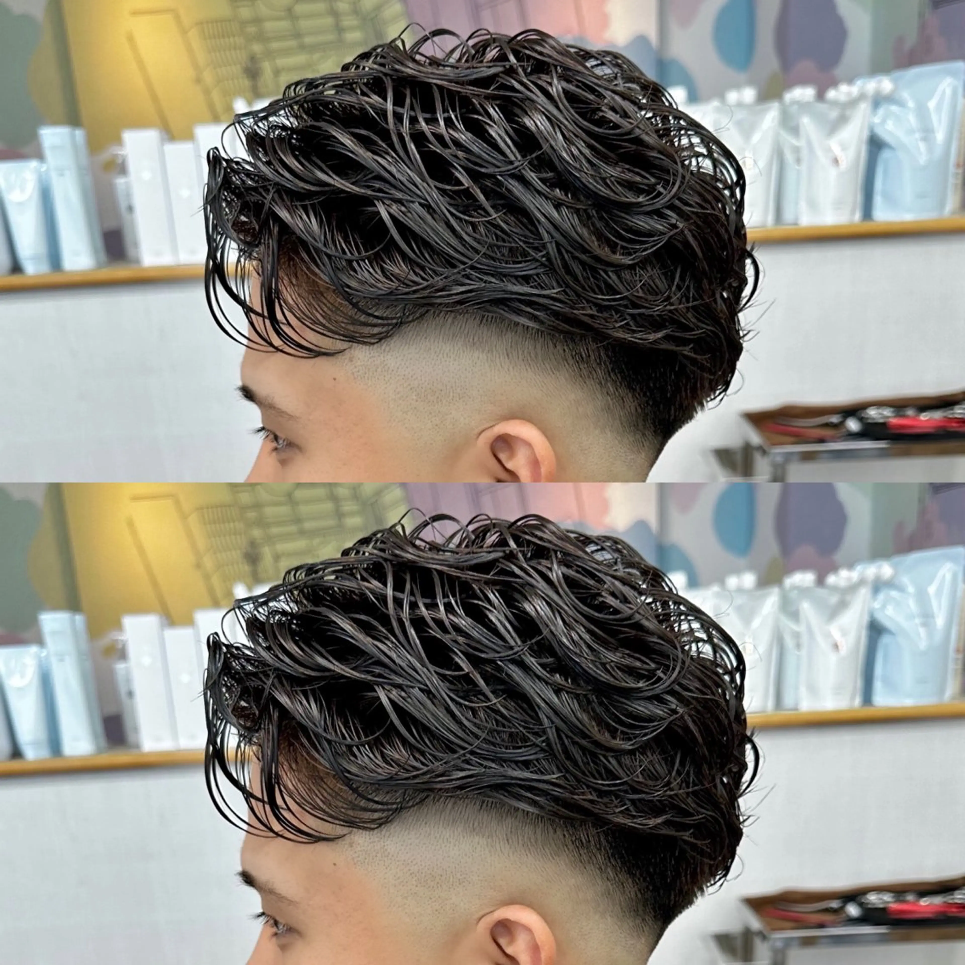 ショート パーマ メンズ メンズ特化✂️ 小枝 優生のヘアスタイル