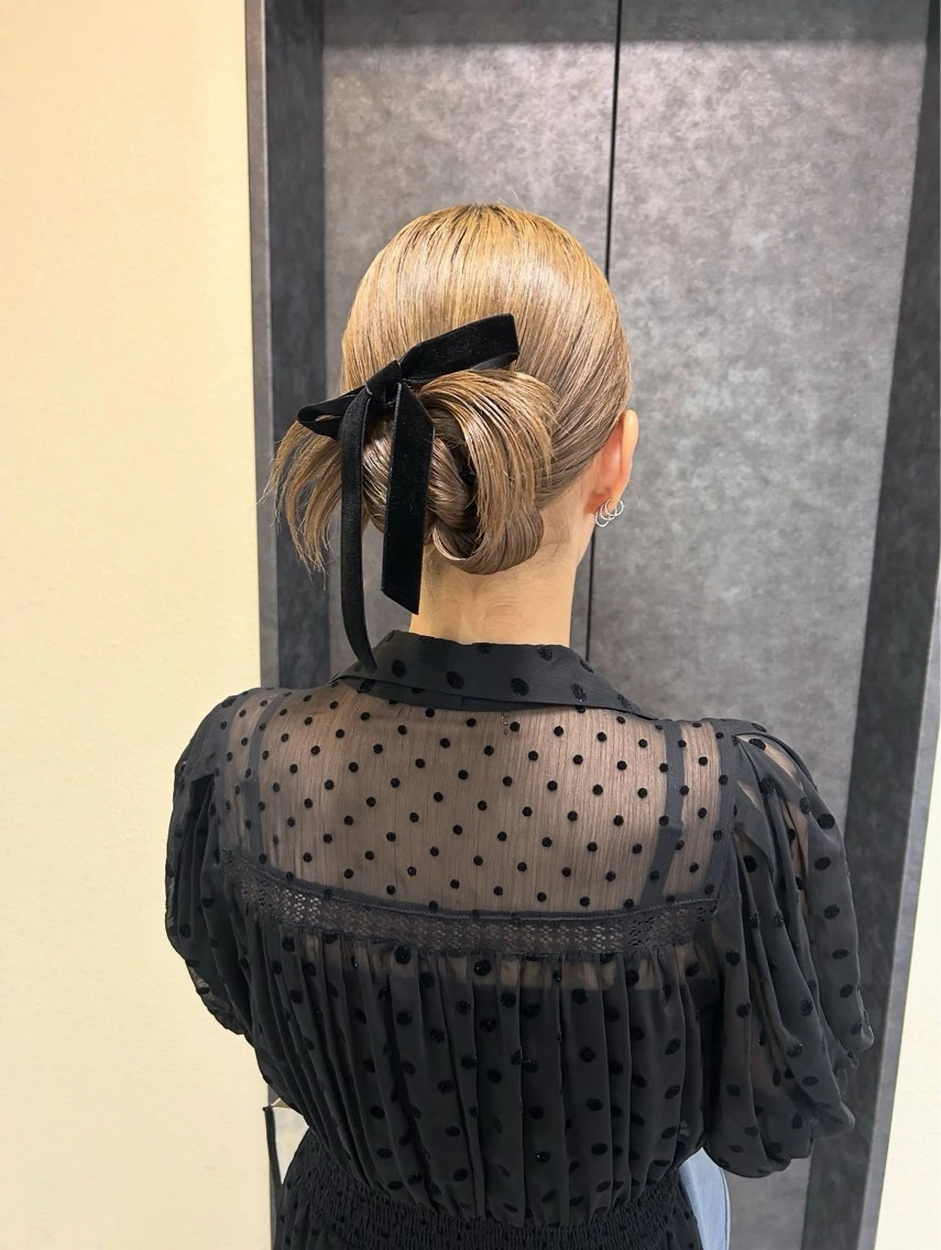 ミディアム ヘアセット 平沼 葉津紀のヘアスタイル