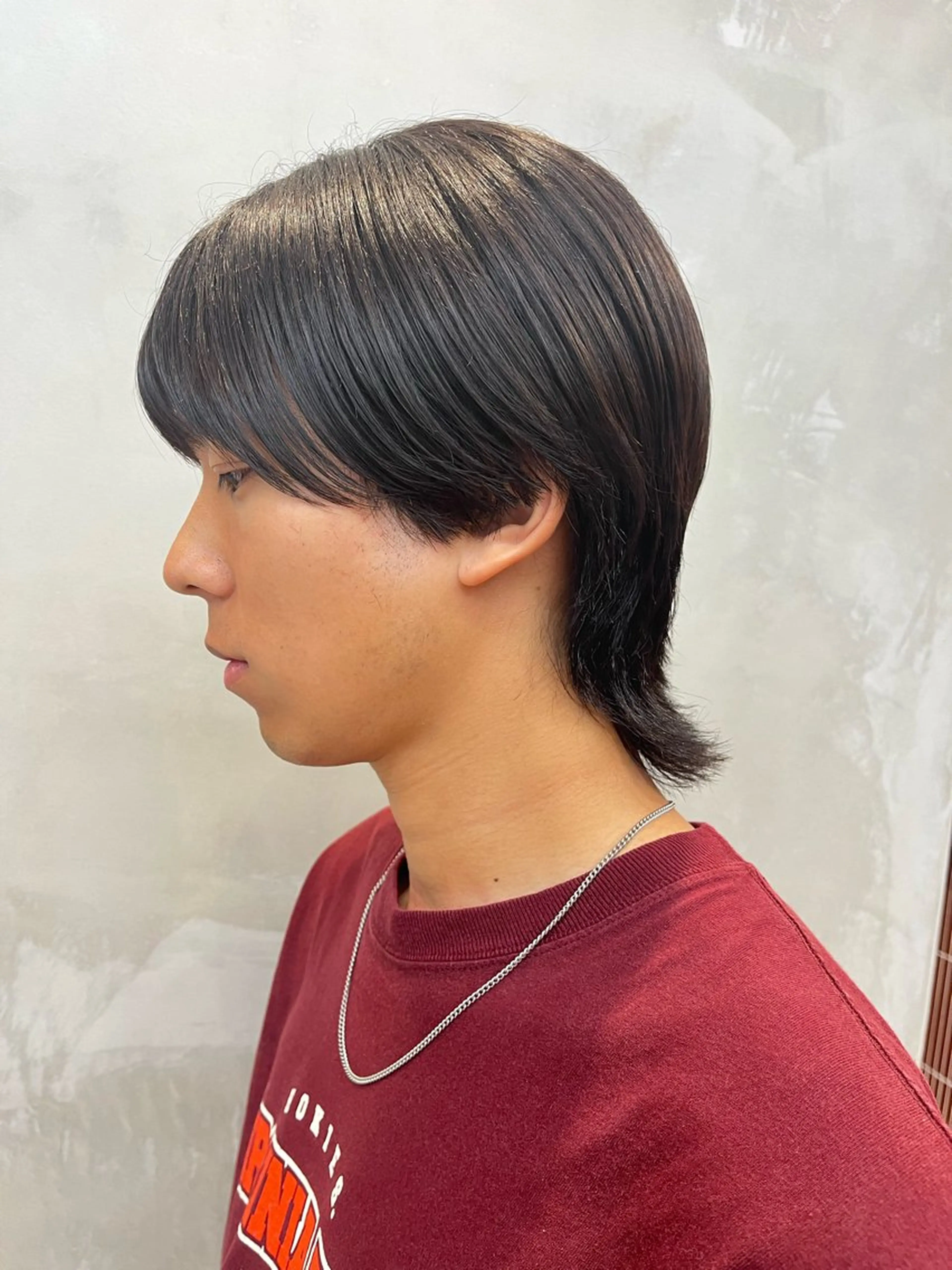 ミディアム メンズ マッシュ メンズウルフカット ウルフカット ✨fifth /佐藤楓花✨️のヘアスタイル