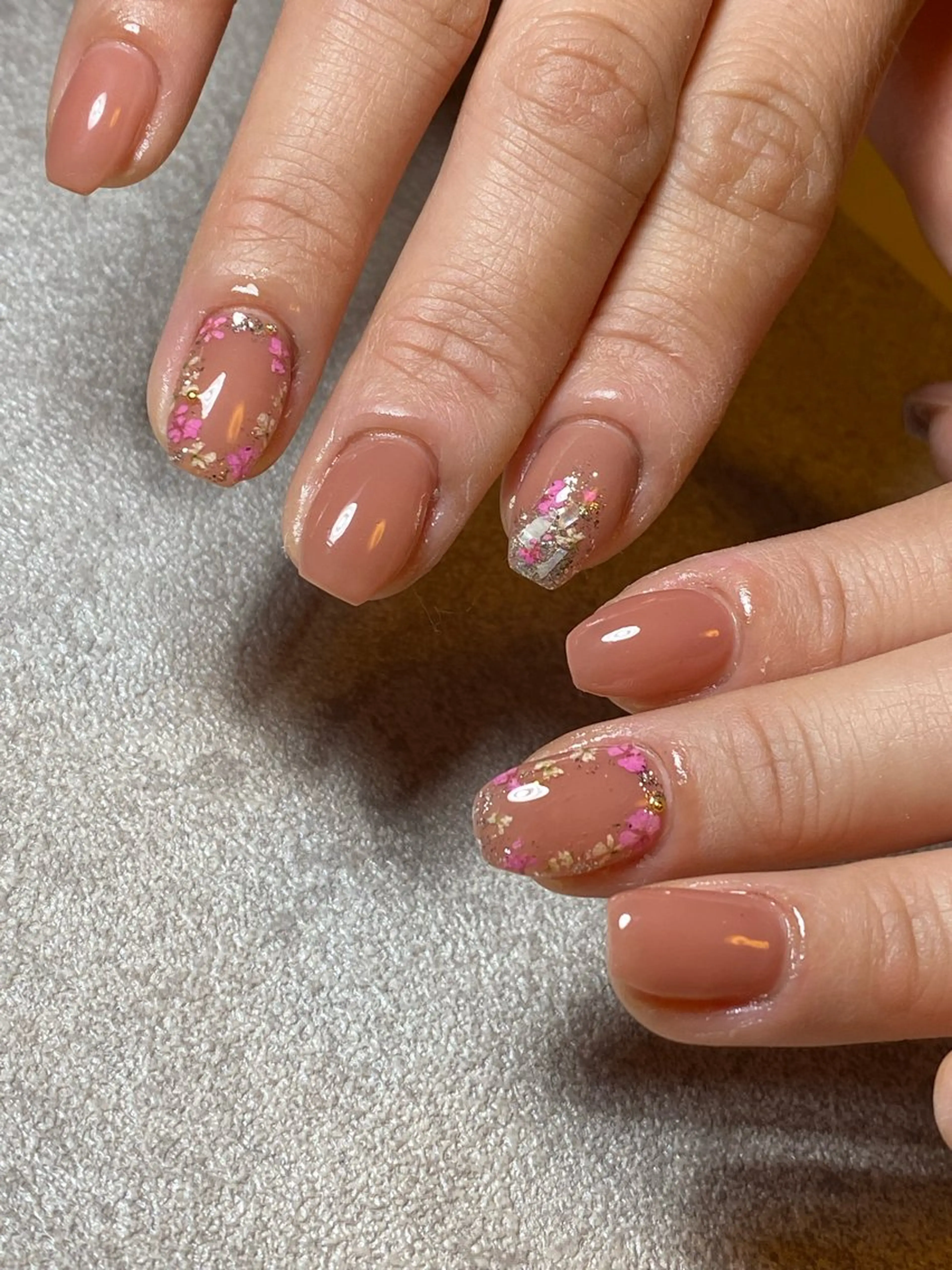 ネイル フラワーネイル ハンドネイル a... nailのネイルデザイン