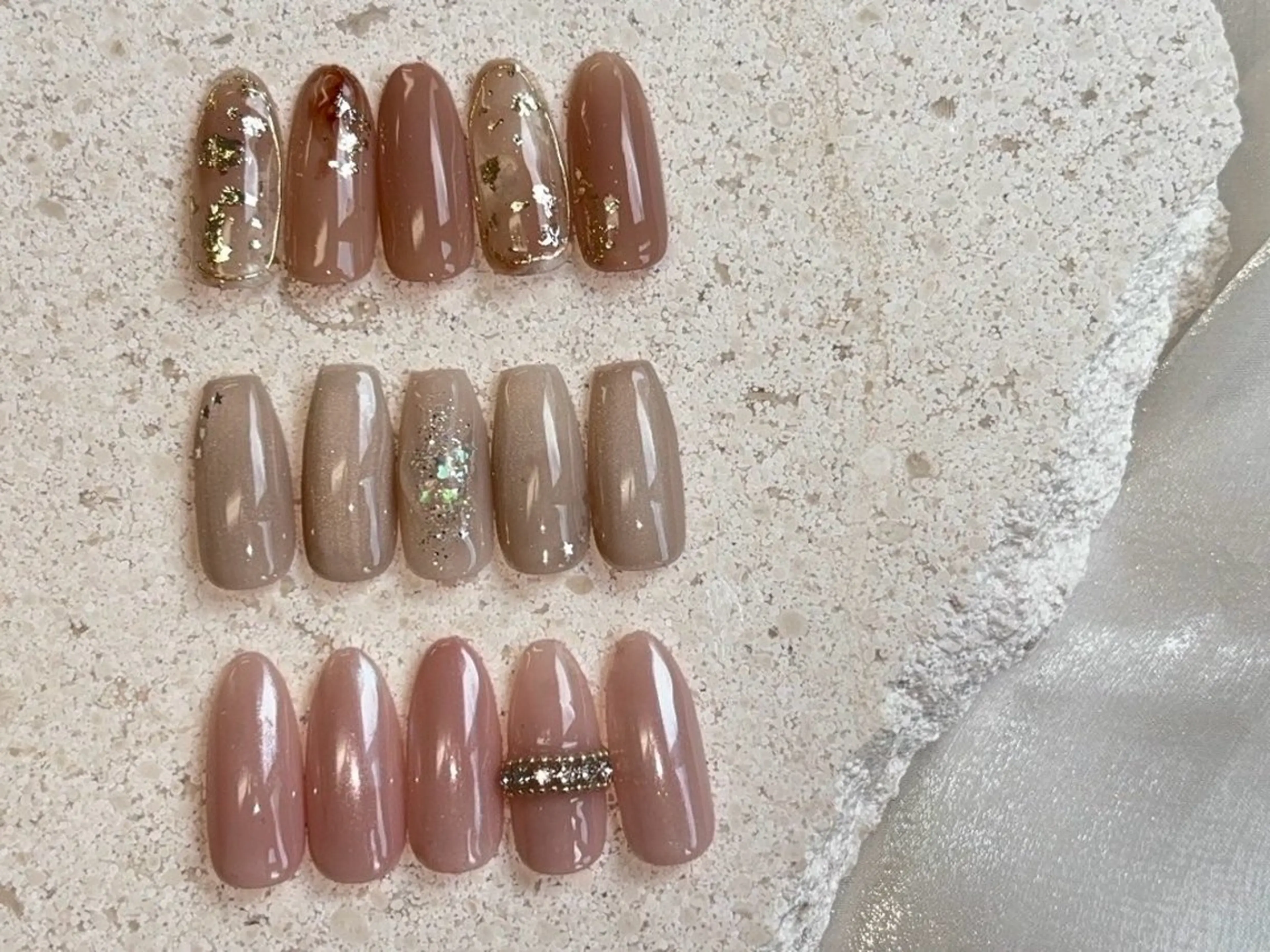 ハンド💅シンプルコース💍(サンプルから選べる✨） オフあり🍑 リピーター様クーポン価格+1500円頂いておりますの写真