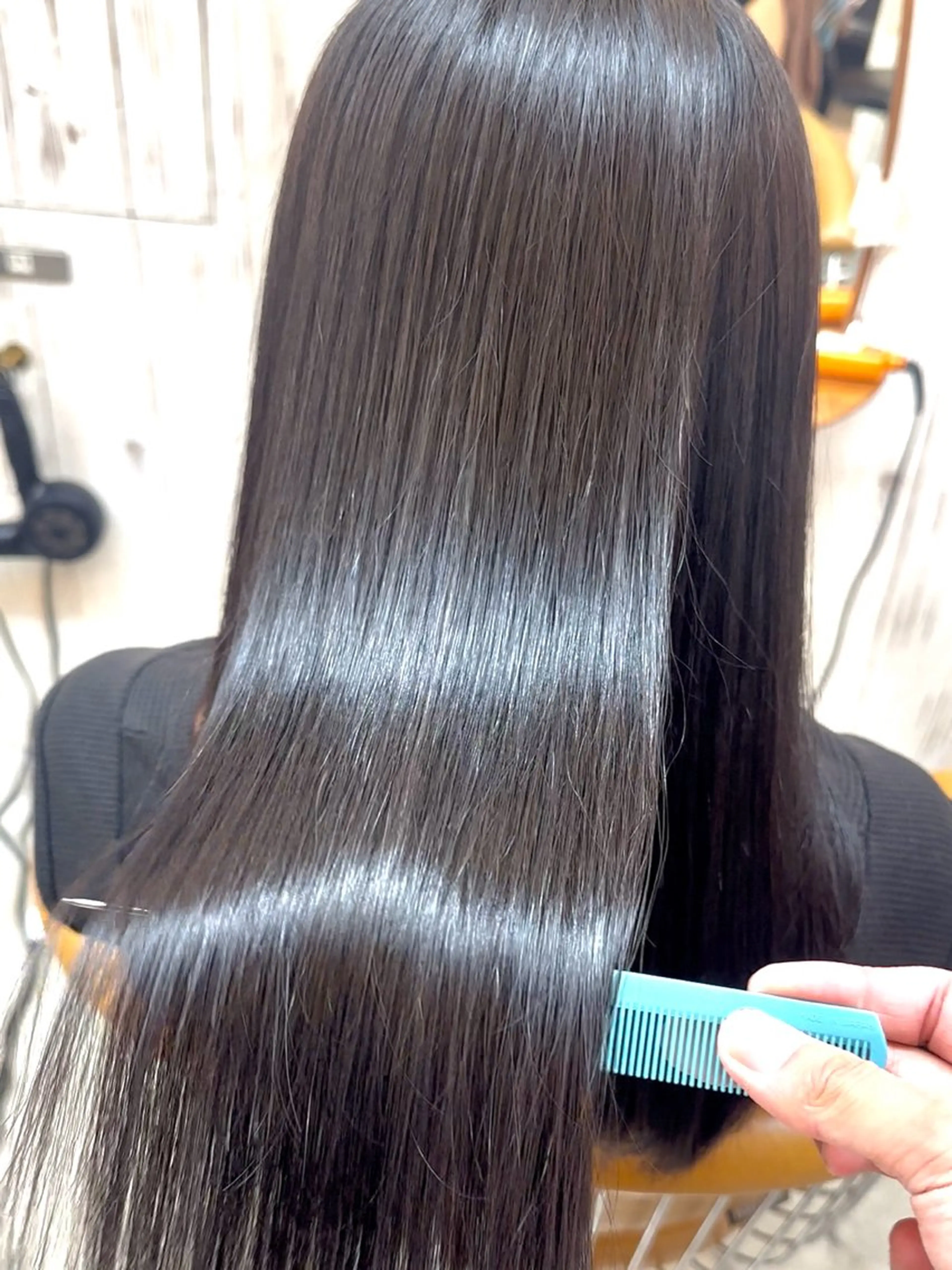 ロング カラー 縮毛矯正 カット 縮毛矯正 トリートメント 縮毛矯正💎ショート /パーマ❣️ともきのヘアスタイル
