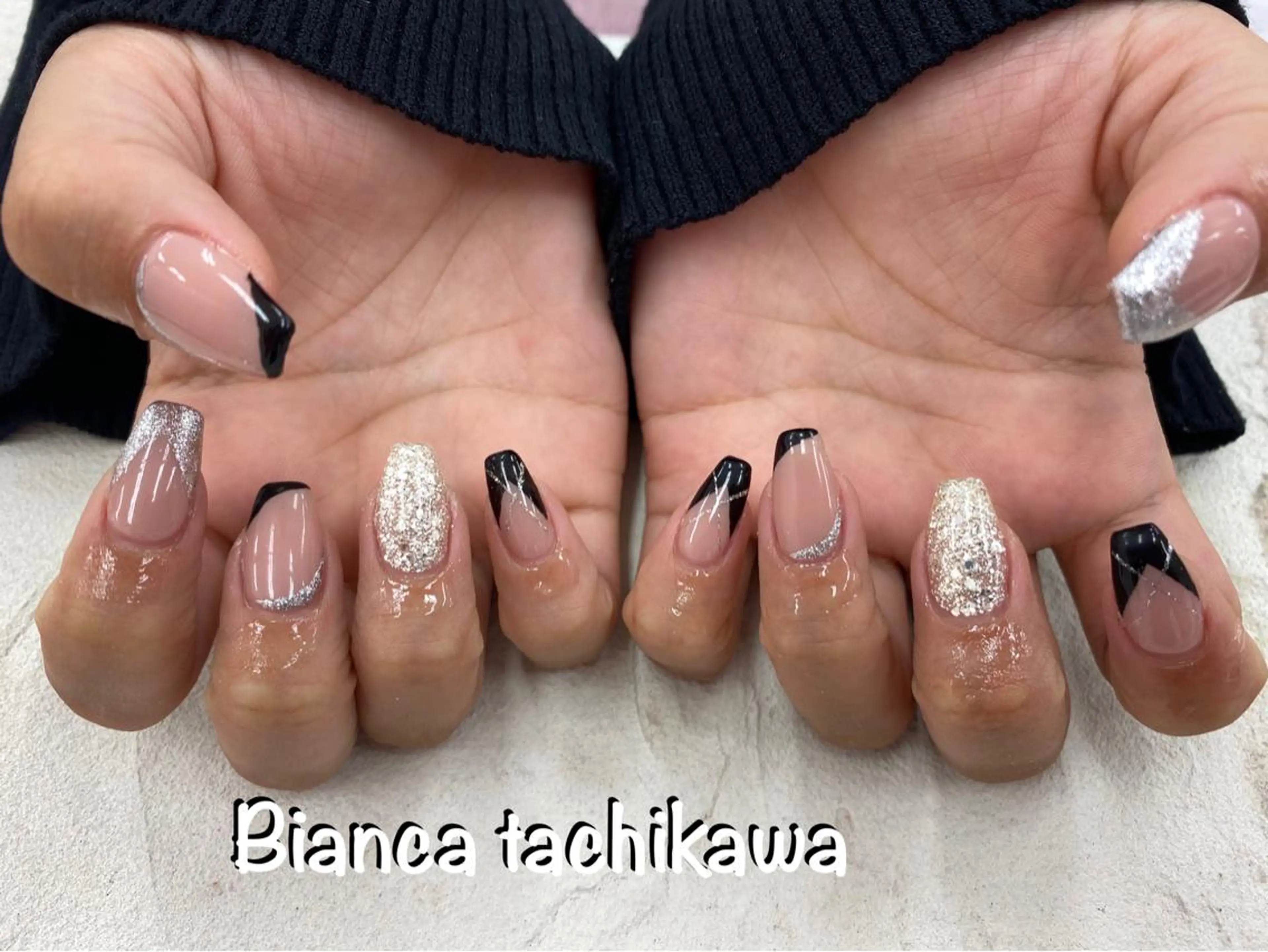 ネイル Bianca 立川店 小川のネイルデザイン