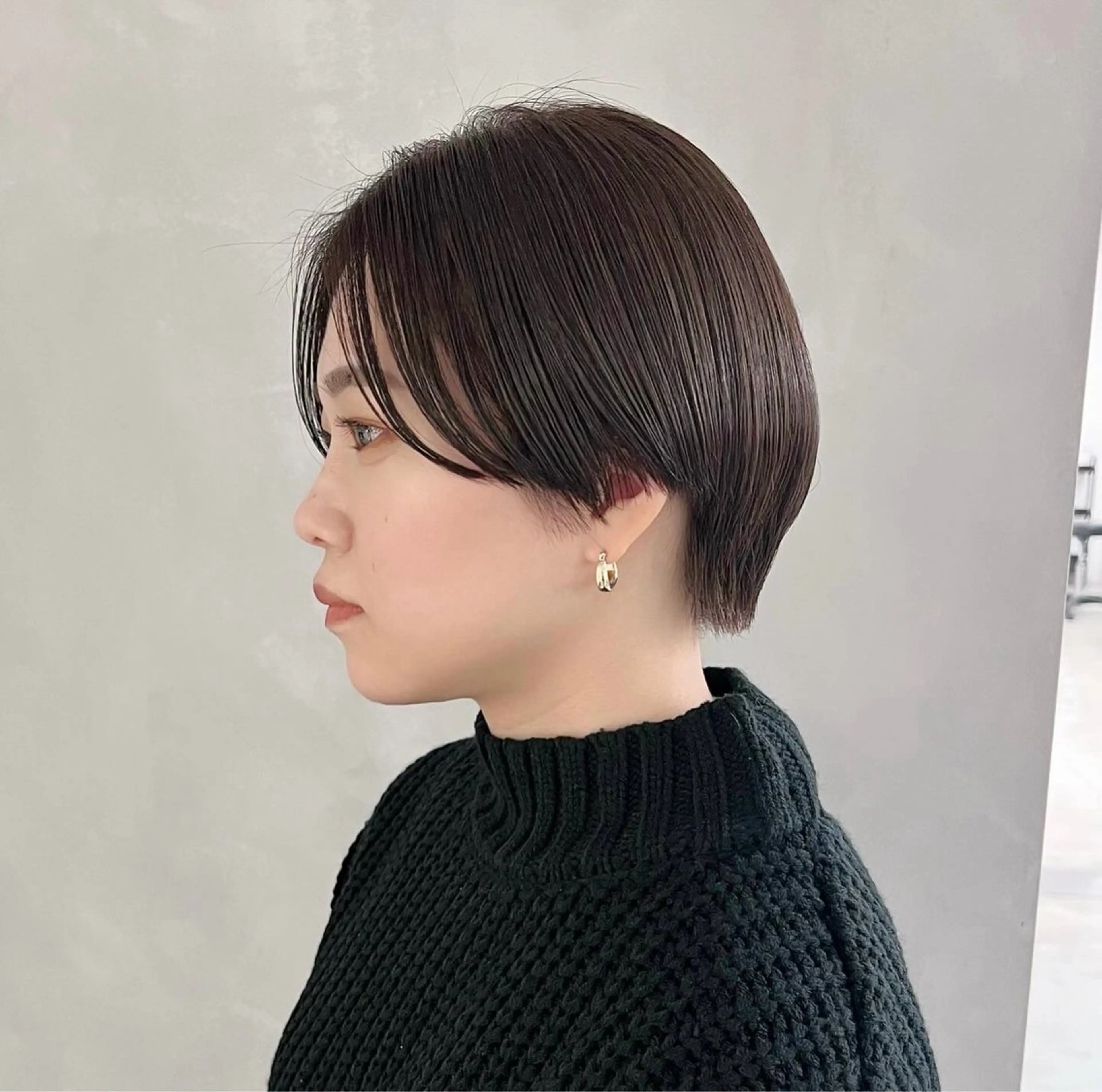 ショート 丸みショート ショートヘア foto所属・𝐁𝐋𝐔𝐄𝐓 /代表 / 荒井史行のヘアスタイル