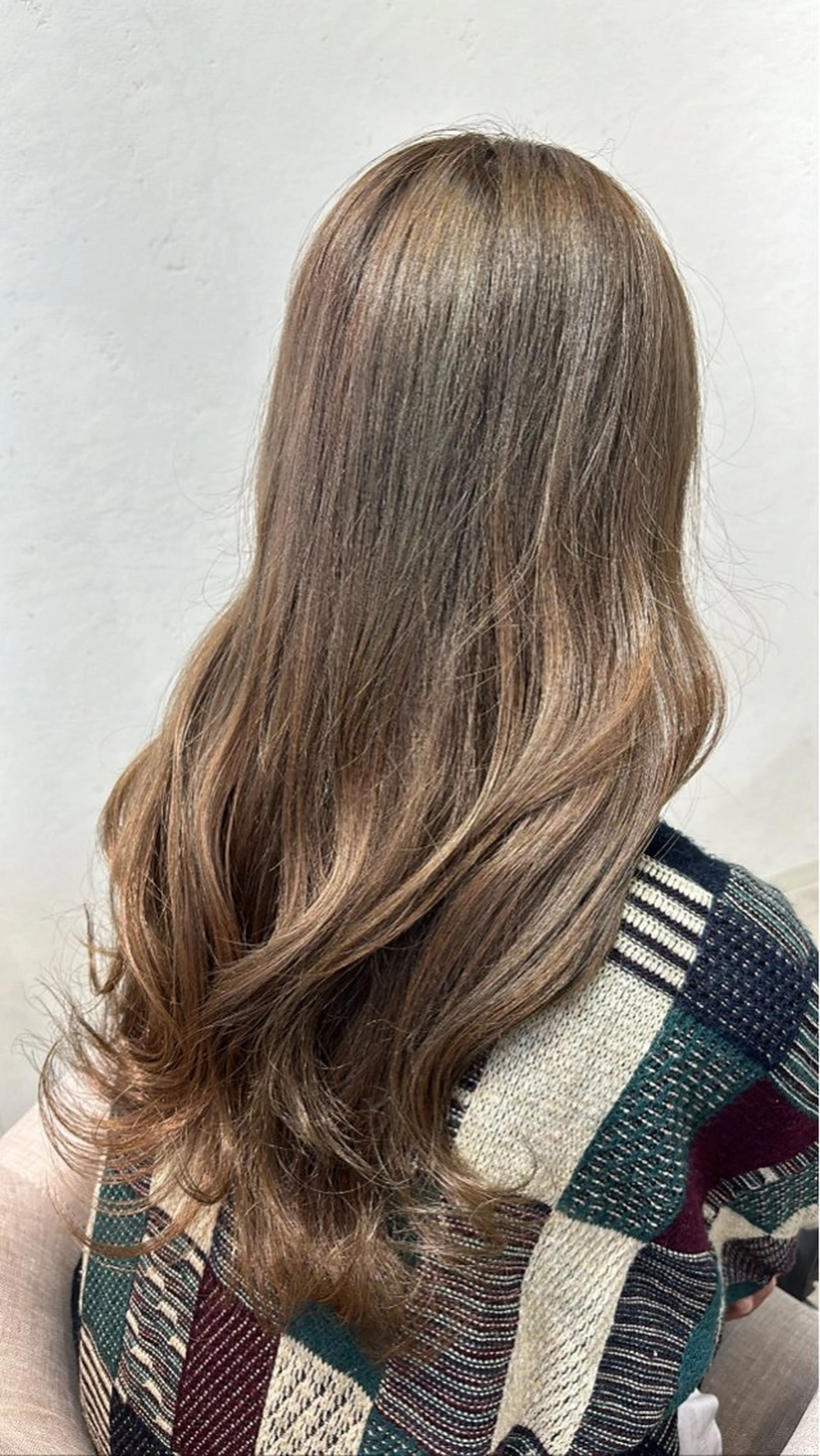 ロング 顔まわりレイヤー 顔周りカット レイヤーカット カットモデル募集 ミネのヘアスタイル