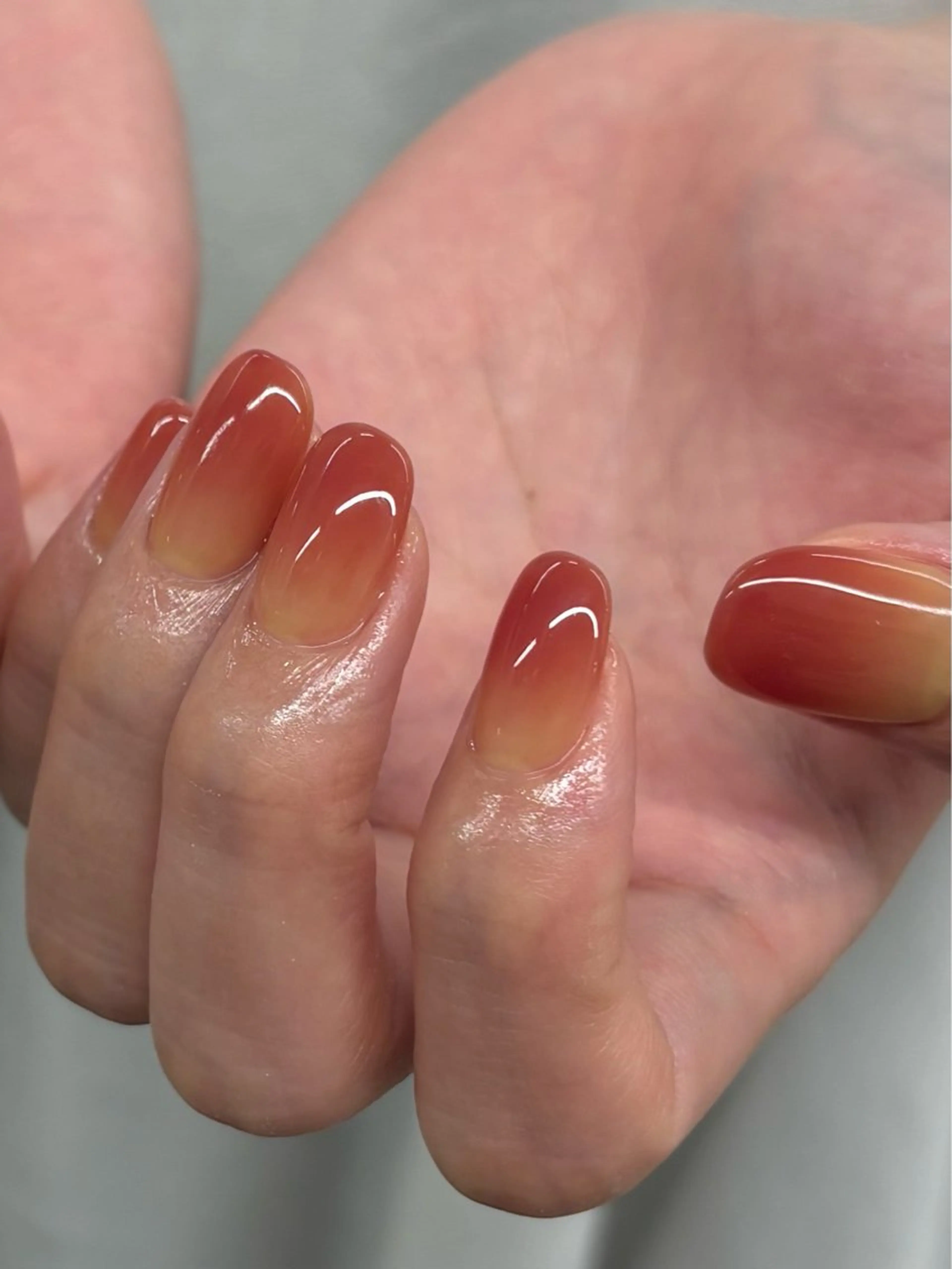 【10月限定クーポン❗️】オフなし gradation nail(ベースカラーなし)の写真