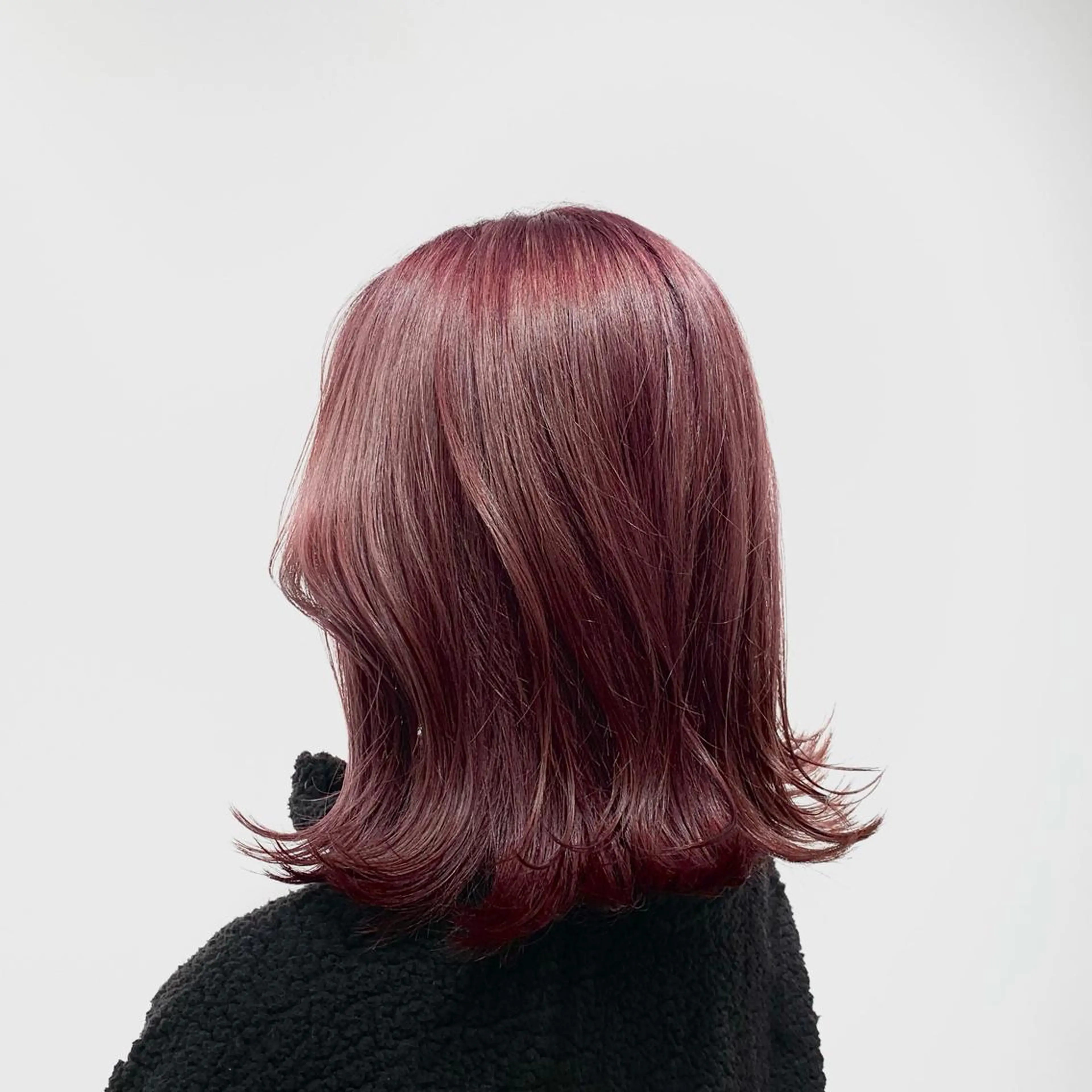 ミディアム カラー ヘアアレンジ キヨミ 韓国レイヤーカットのヘアスタイル