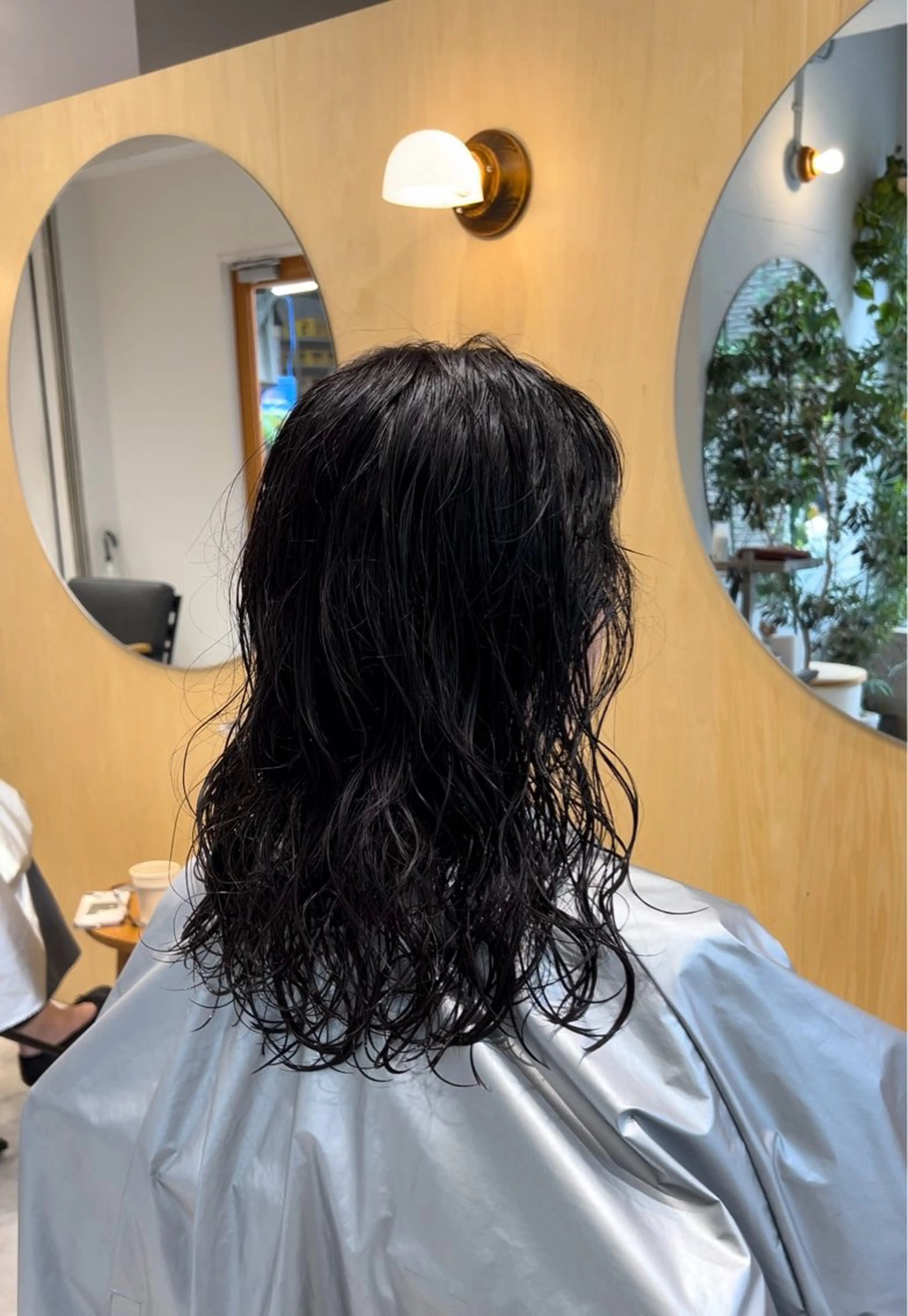 ロング カラー カット パーマ Stam所属・パーマ/ボブ /ブリーチ チヒロのヘアスタイル