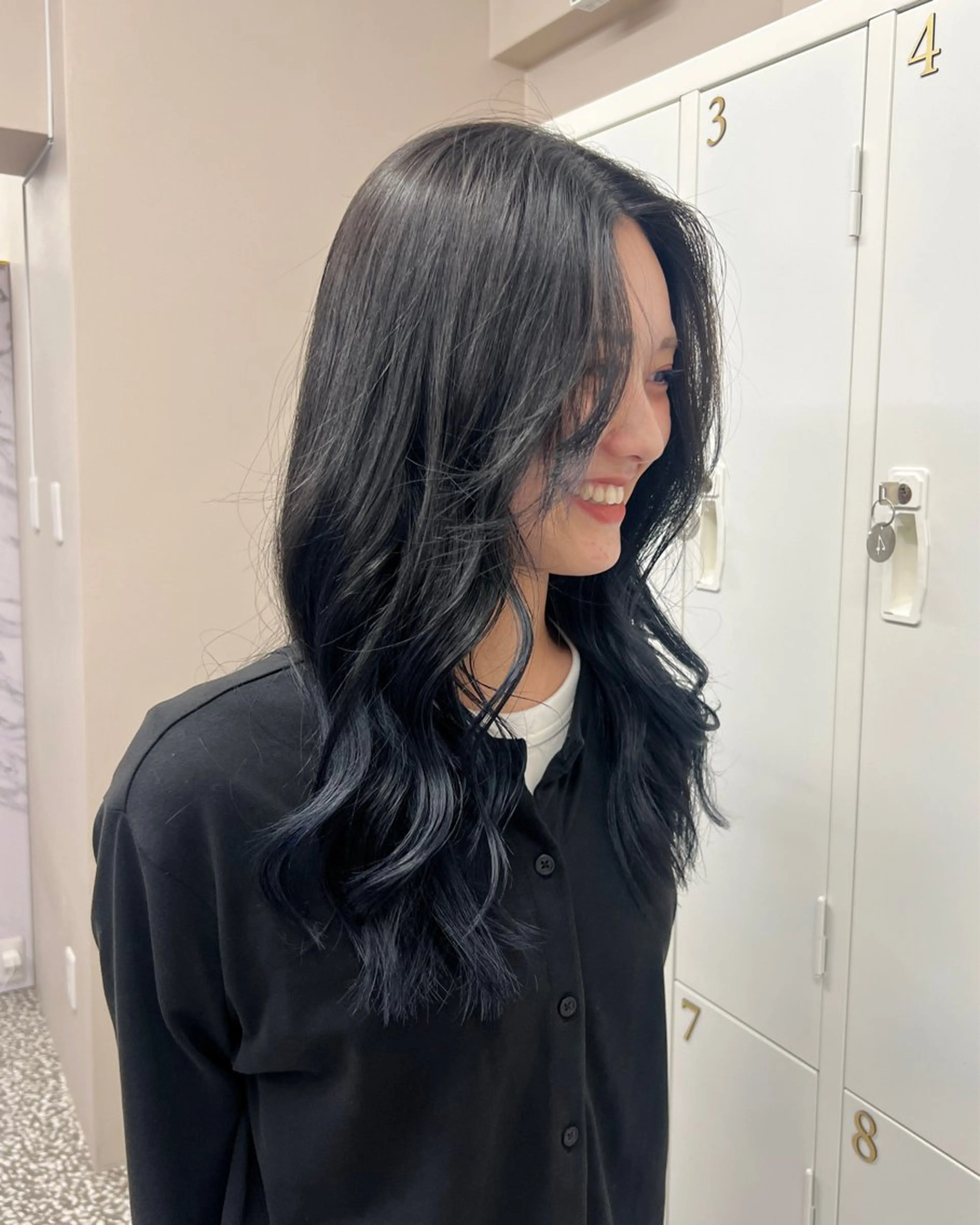 ロング カラー ヘアカラー LA MIU所属・湊 咲希のヘアスタイル