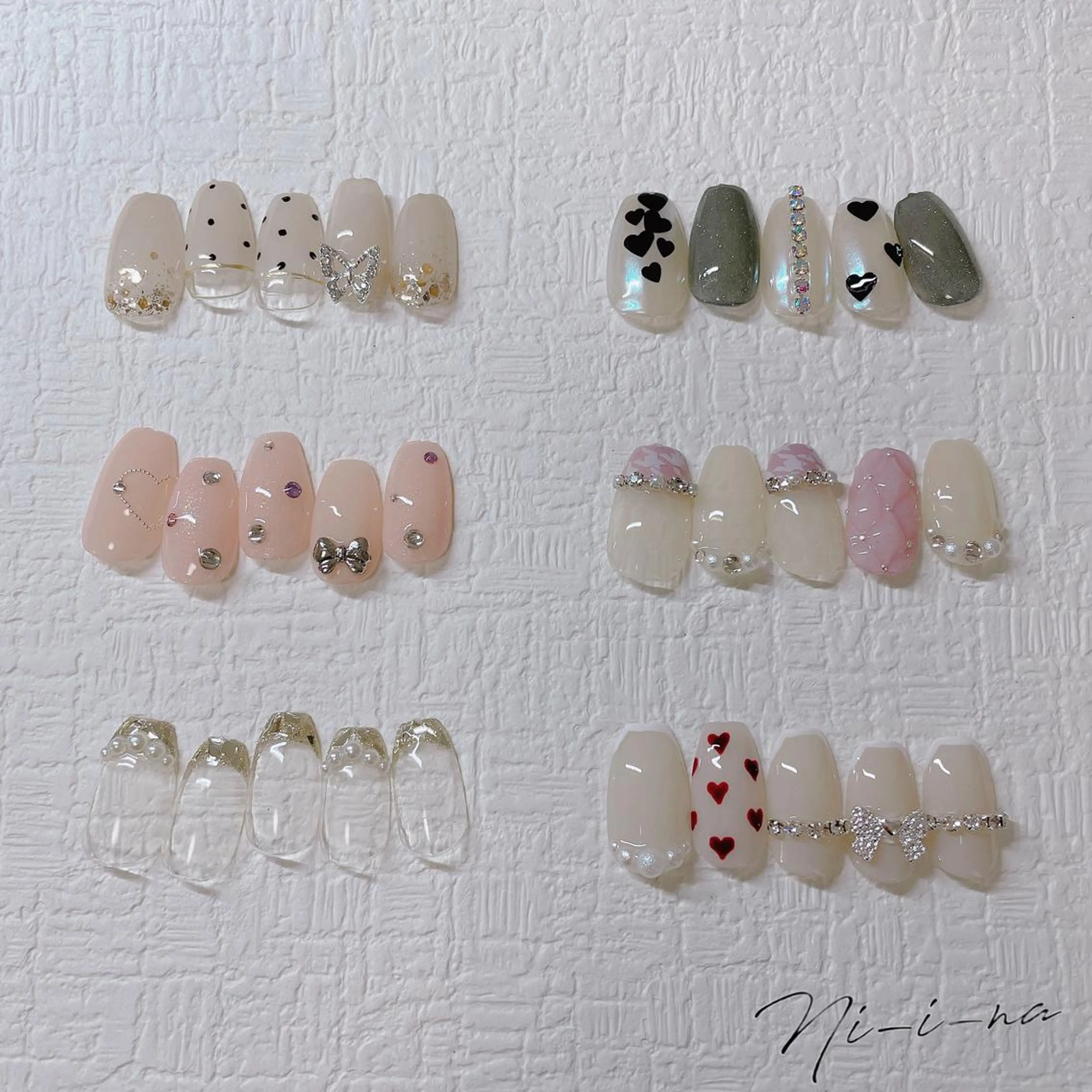 ネイル ワンホンネイル ハンドネイル nail salon Ni-i-naのネイルデザイン