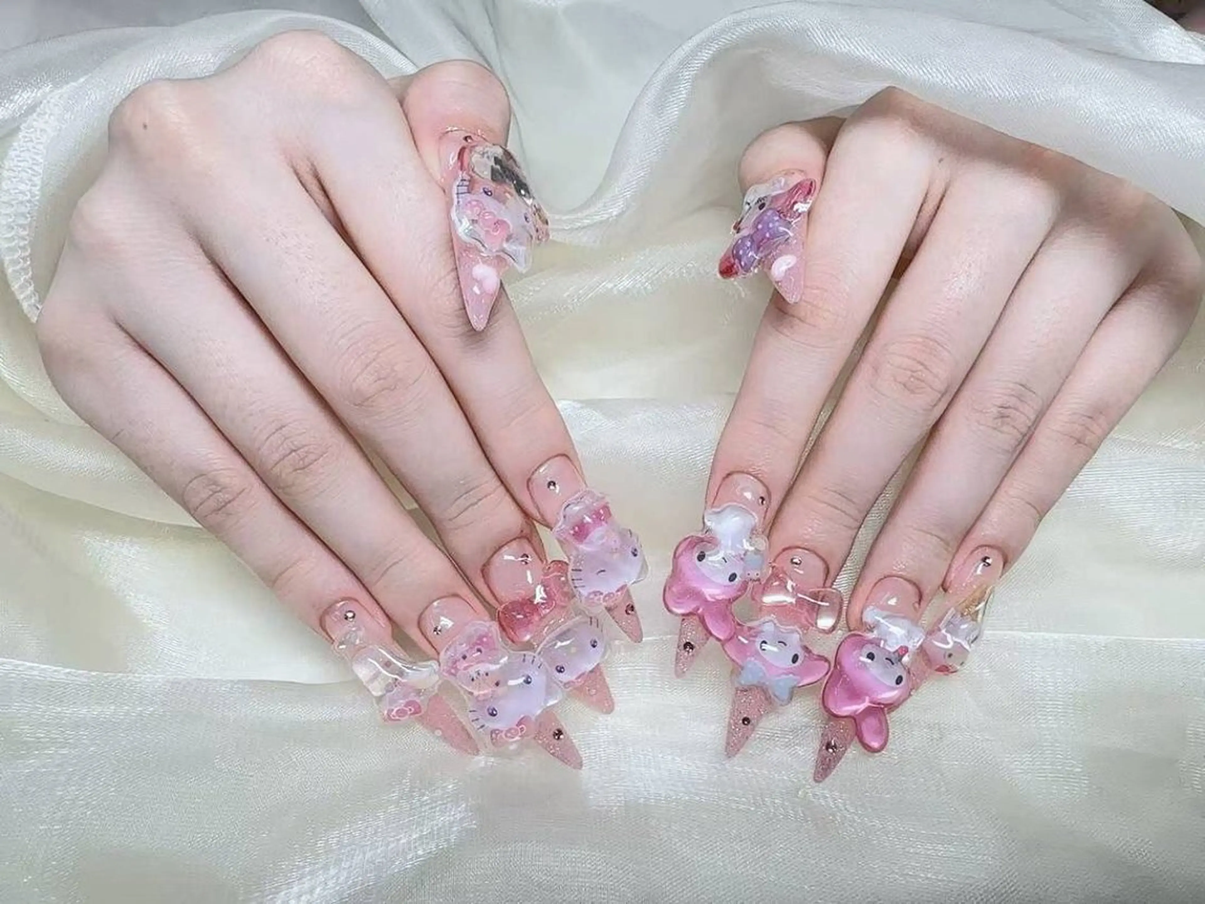 ネイル ハンドネイル ラベンダーネイルサロン所属・日暮里♡研修 /きらのネイルデザイン