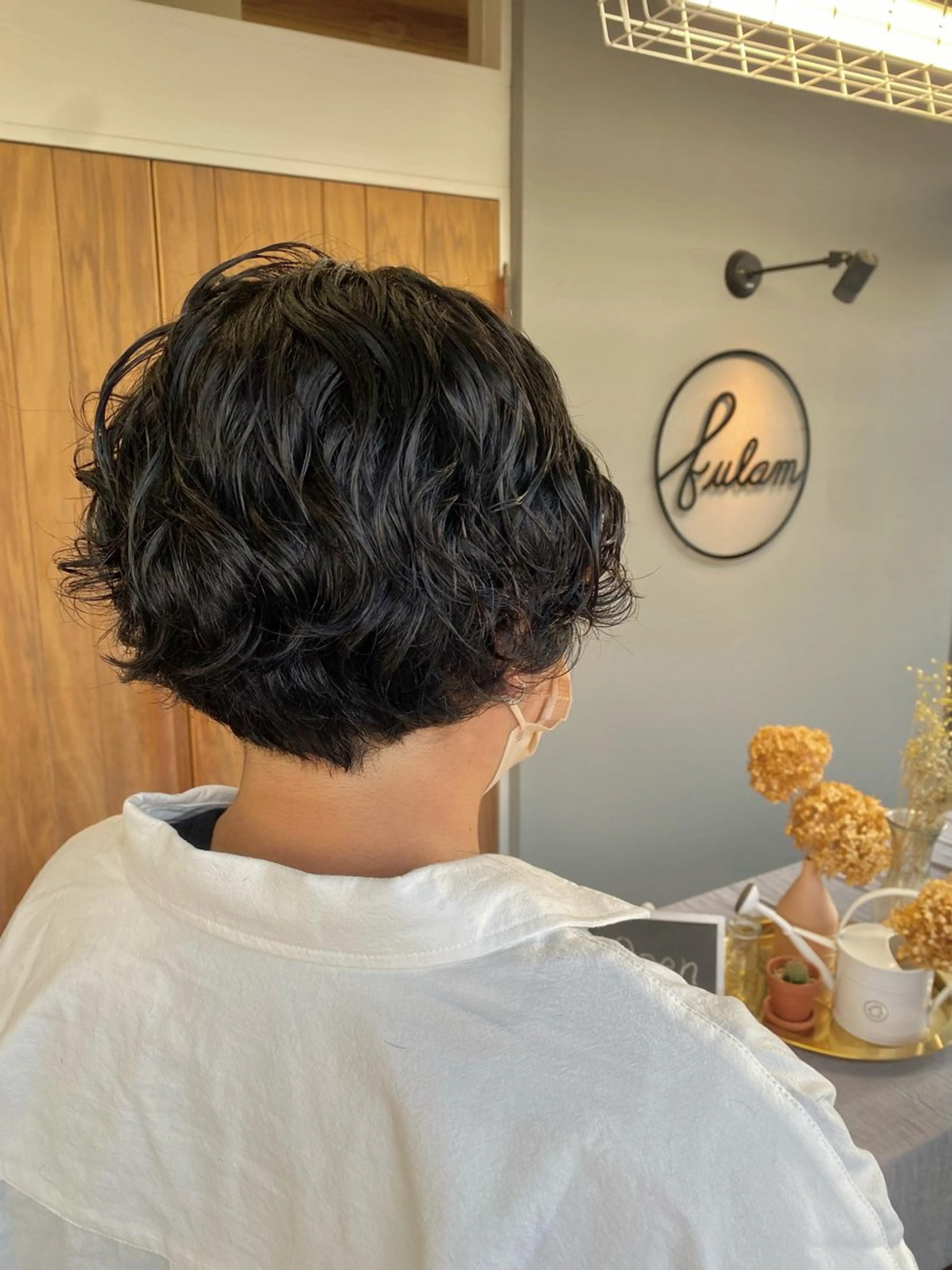 ショート パーマ デジタルパーマ パーマ fulam所属・MIKU ／fulamのヘアスタイル