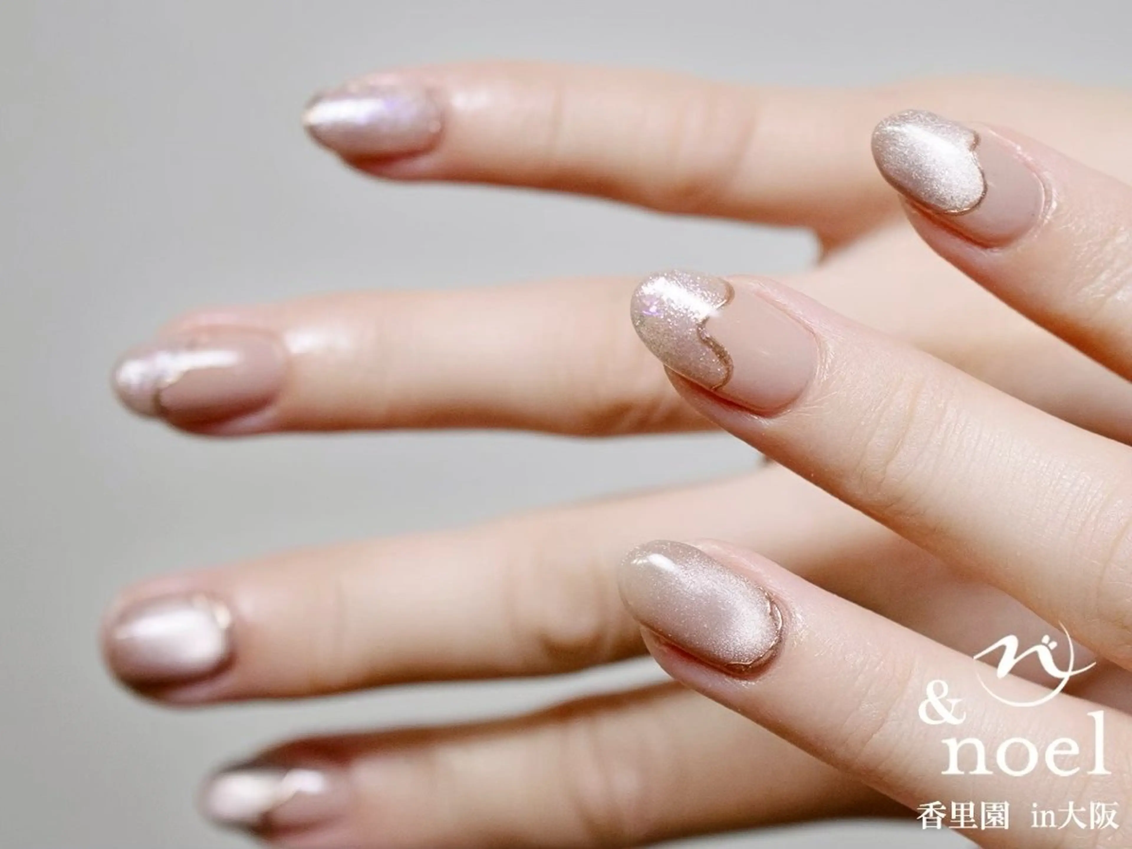 ネイル ハンドネイル Nailsalon  &Noel所属・もも 🍑のネイルデザイン