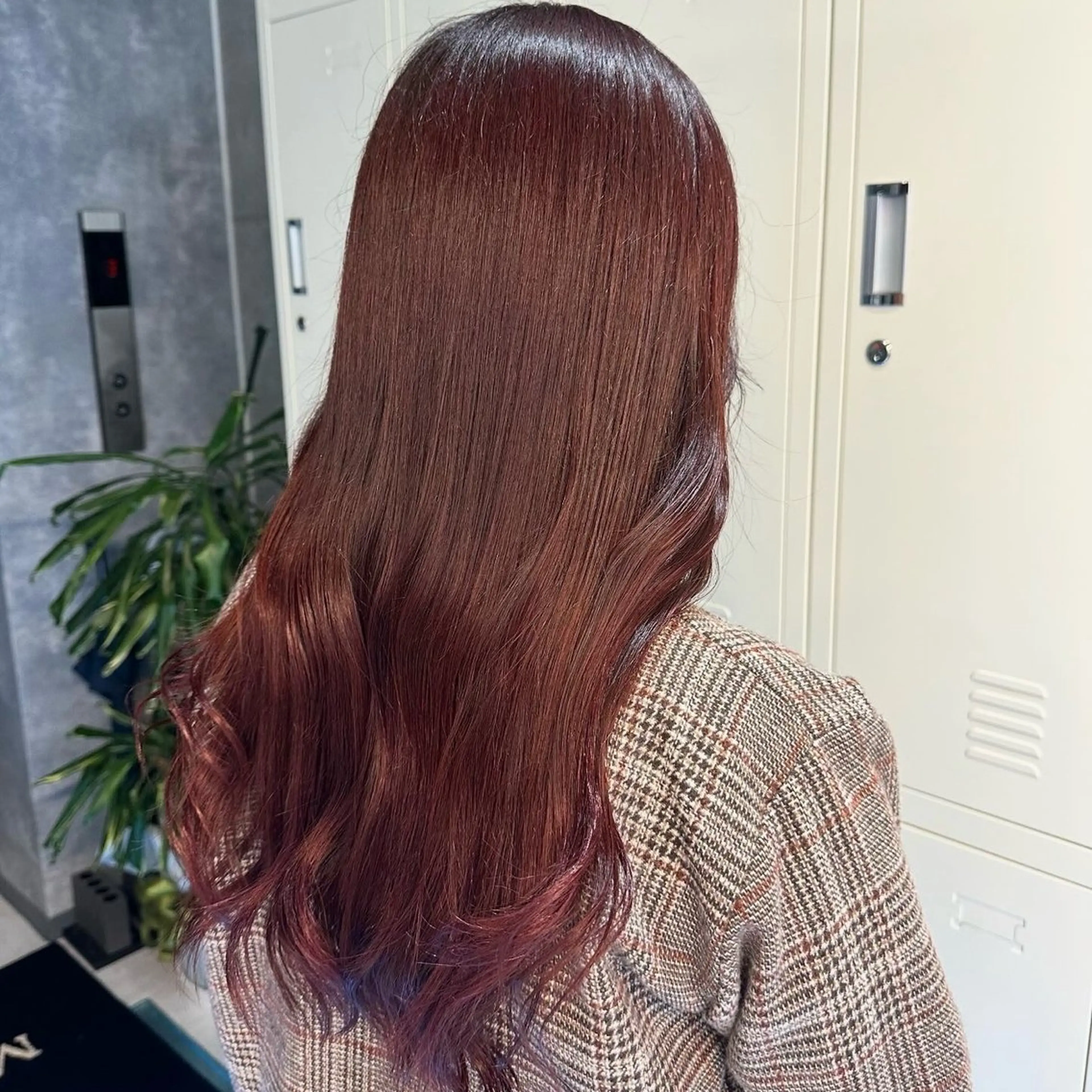 セミロング face所属・🦋艶カラー🦋 sakiaのヘアスタイル
