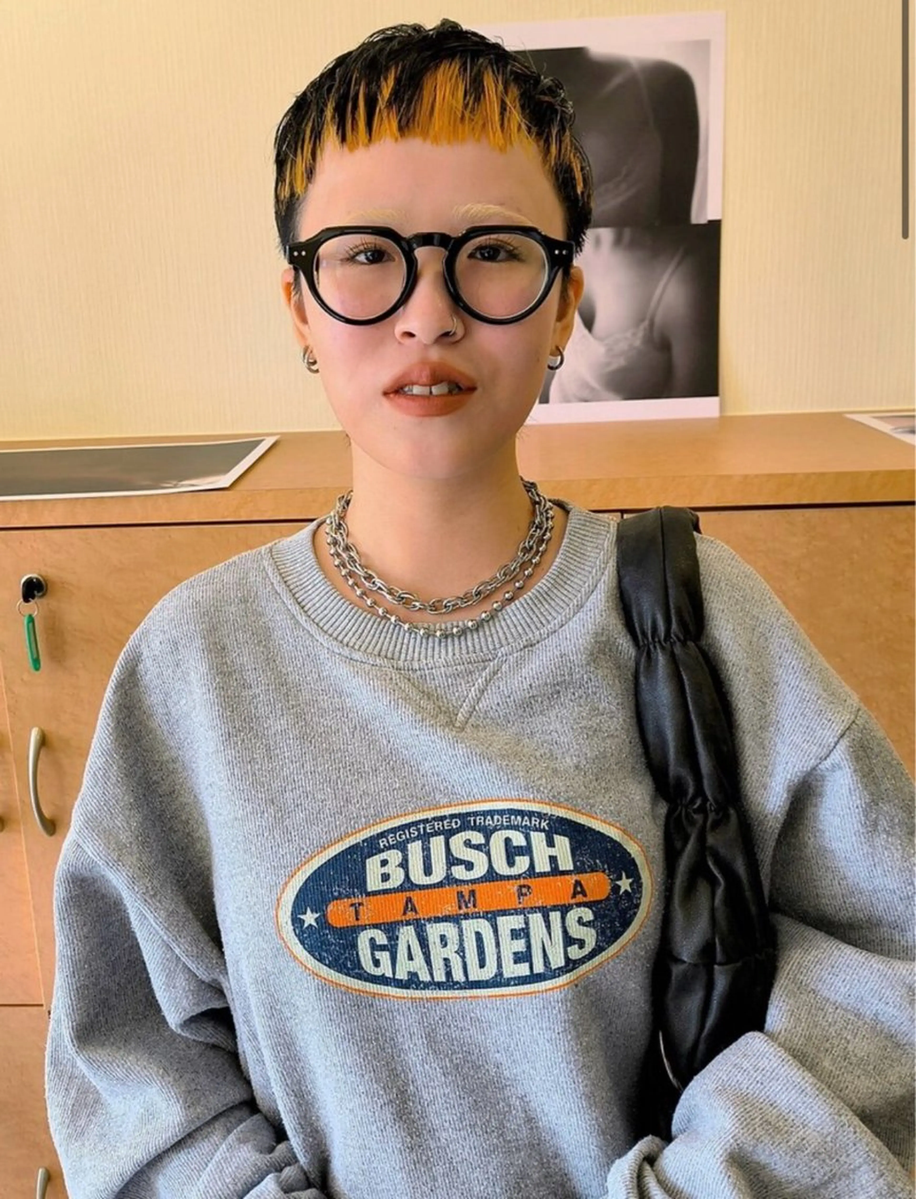 ショート カラー MIKU 岡山／倉敷のヘアスタイル