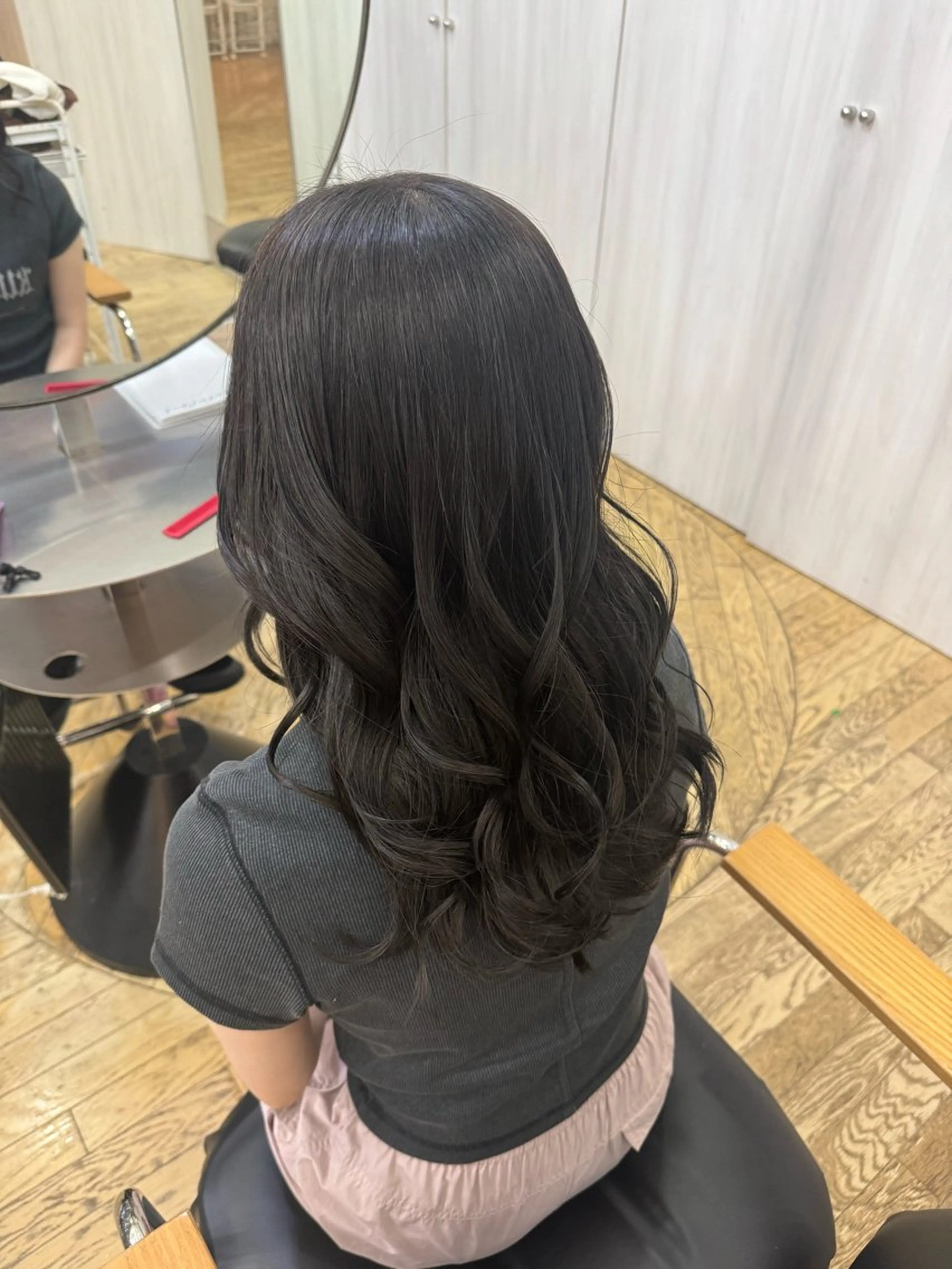 セミロング ヘアカラー トリートメント 横浜/元町/コーンロ ウ/派手/★RIN★のヘアスタイル