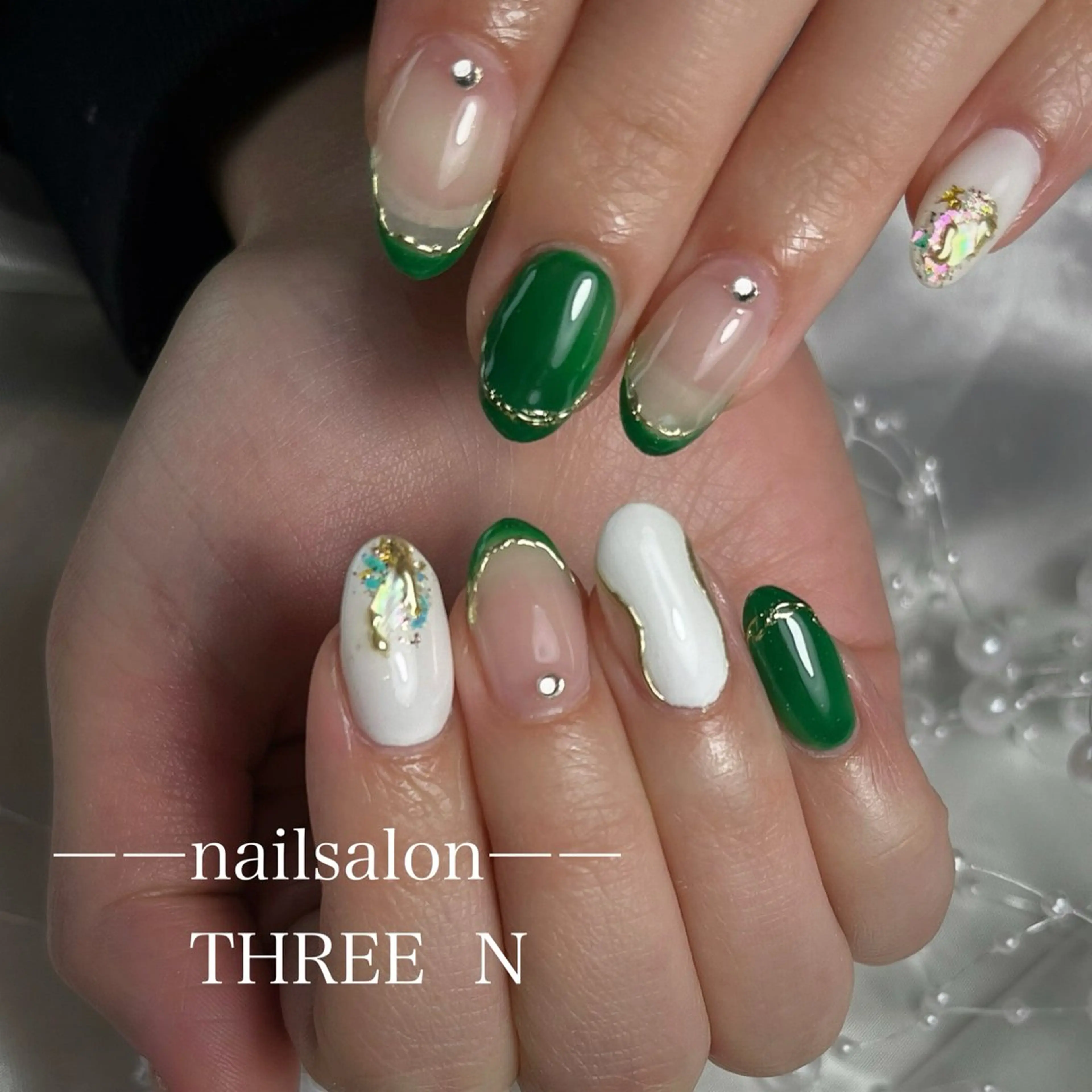 ネイル ハンドネイル Nail Salon THREE  Nのネイルデザイン