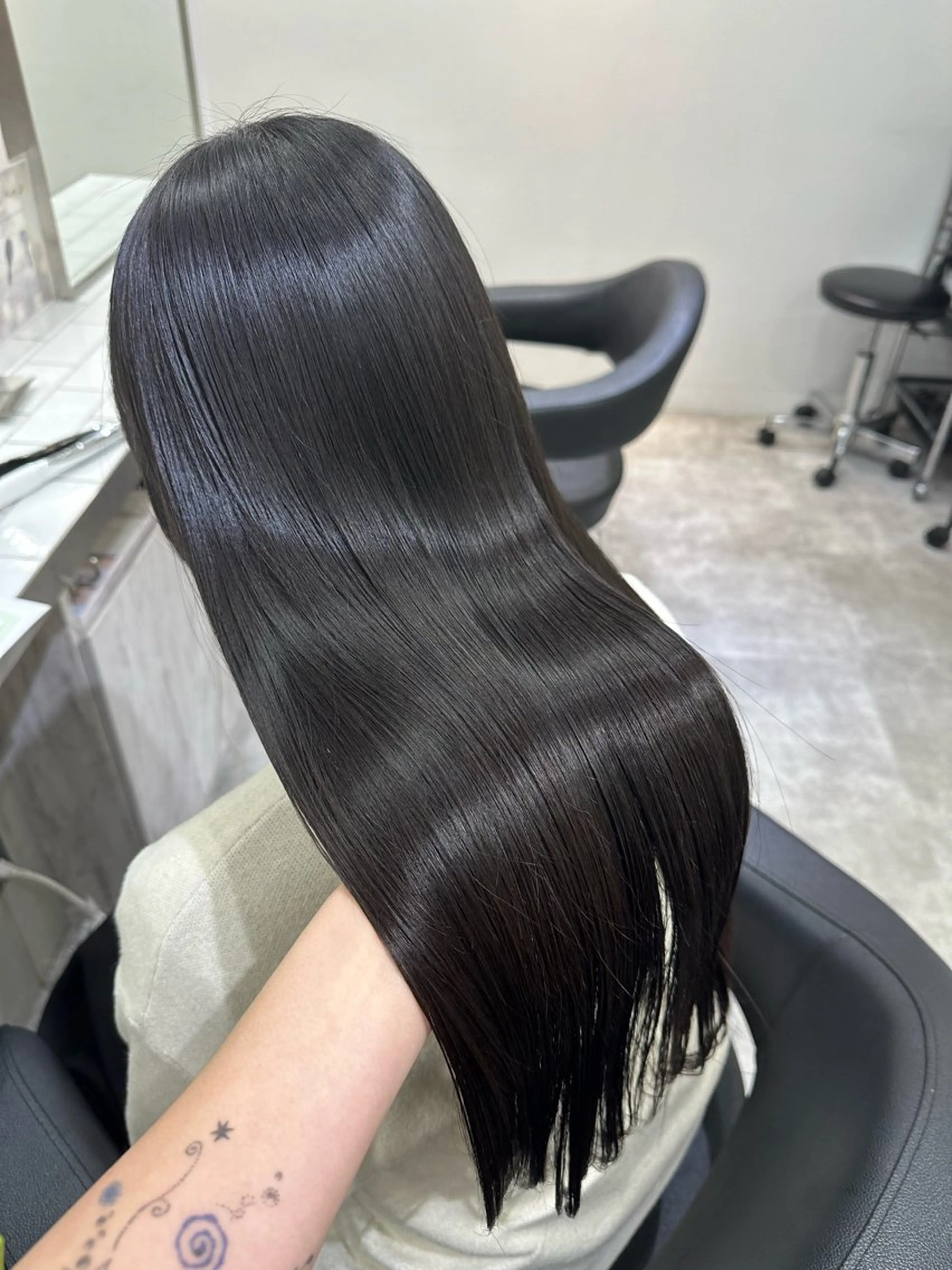 ロング 髪質改善 トリートメント 銀座/ヘアセット シマムラ ミホのヘアスタイル