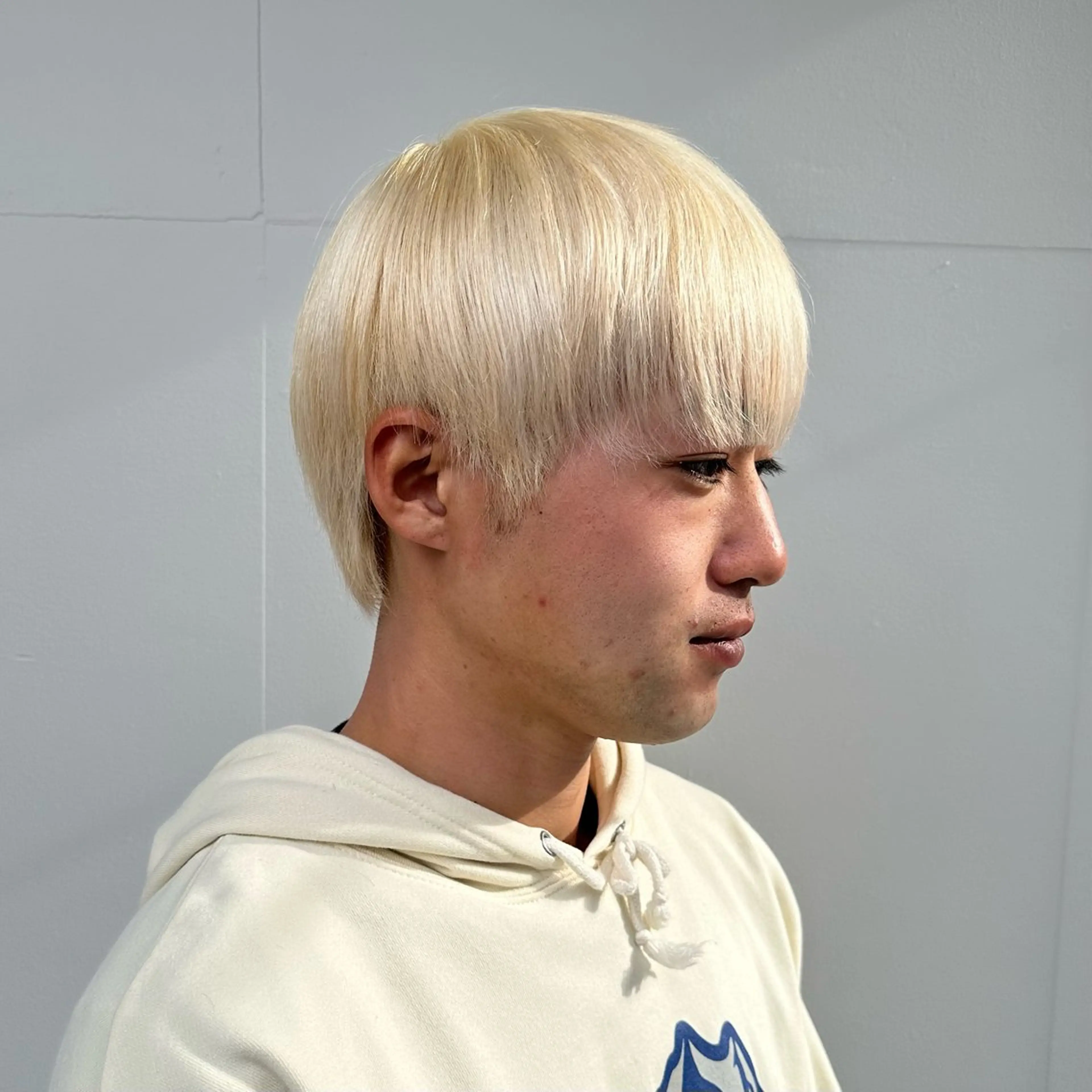 カラー メンズ メンズハイライト ハイライトカラー ボブ fullbloom hair&spa所属・DAIKIベージュ 🍂レイヤーカットのヘアスタイル