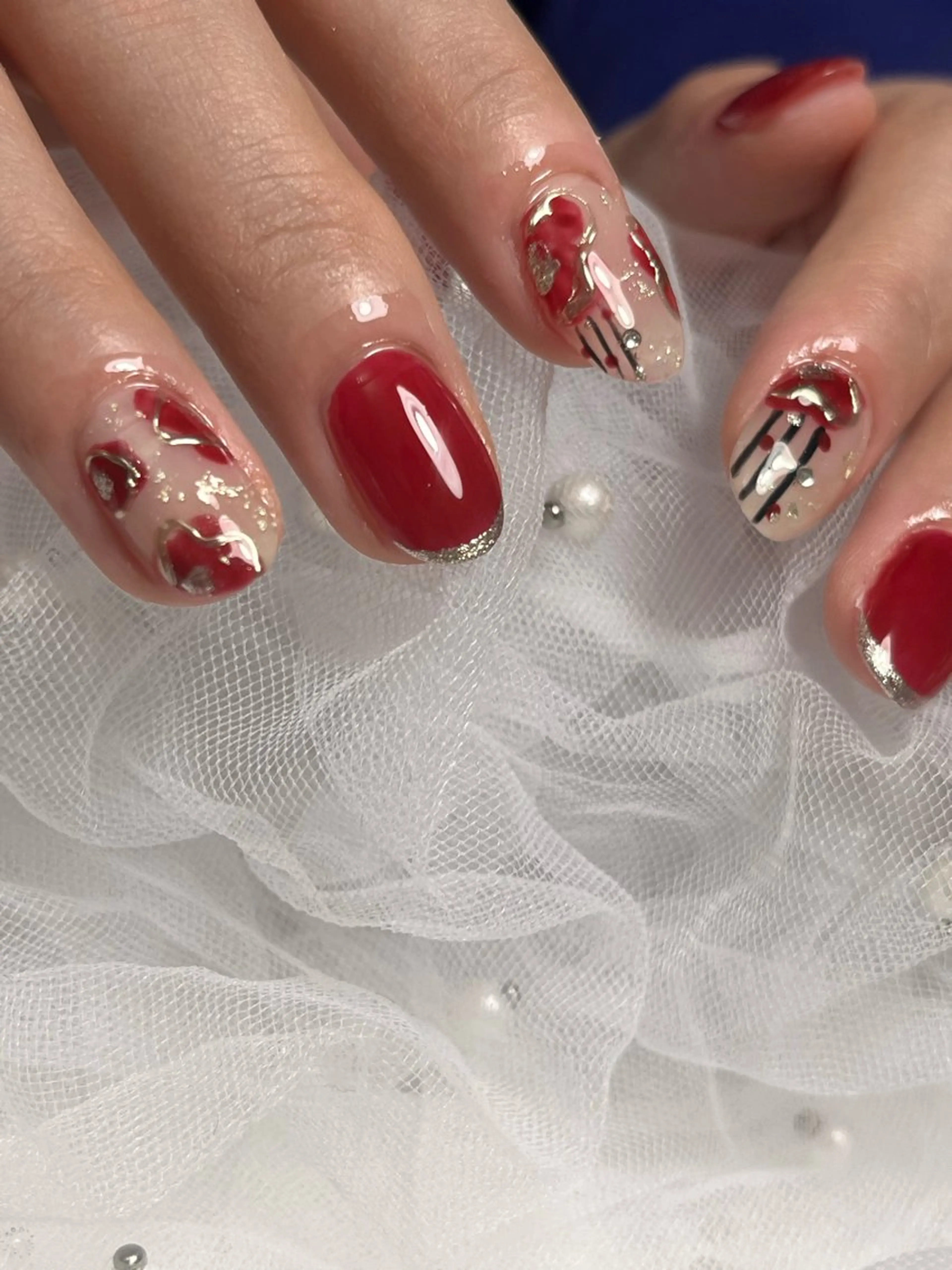 ネイル ハンドネイル nail salon freesiaのネイルデザイン