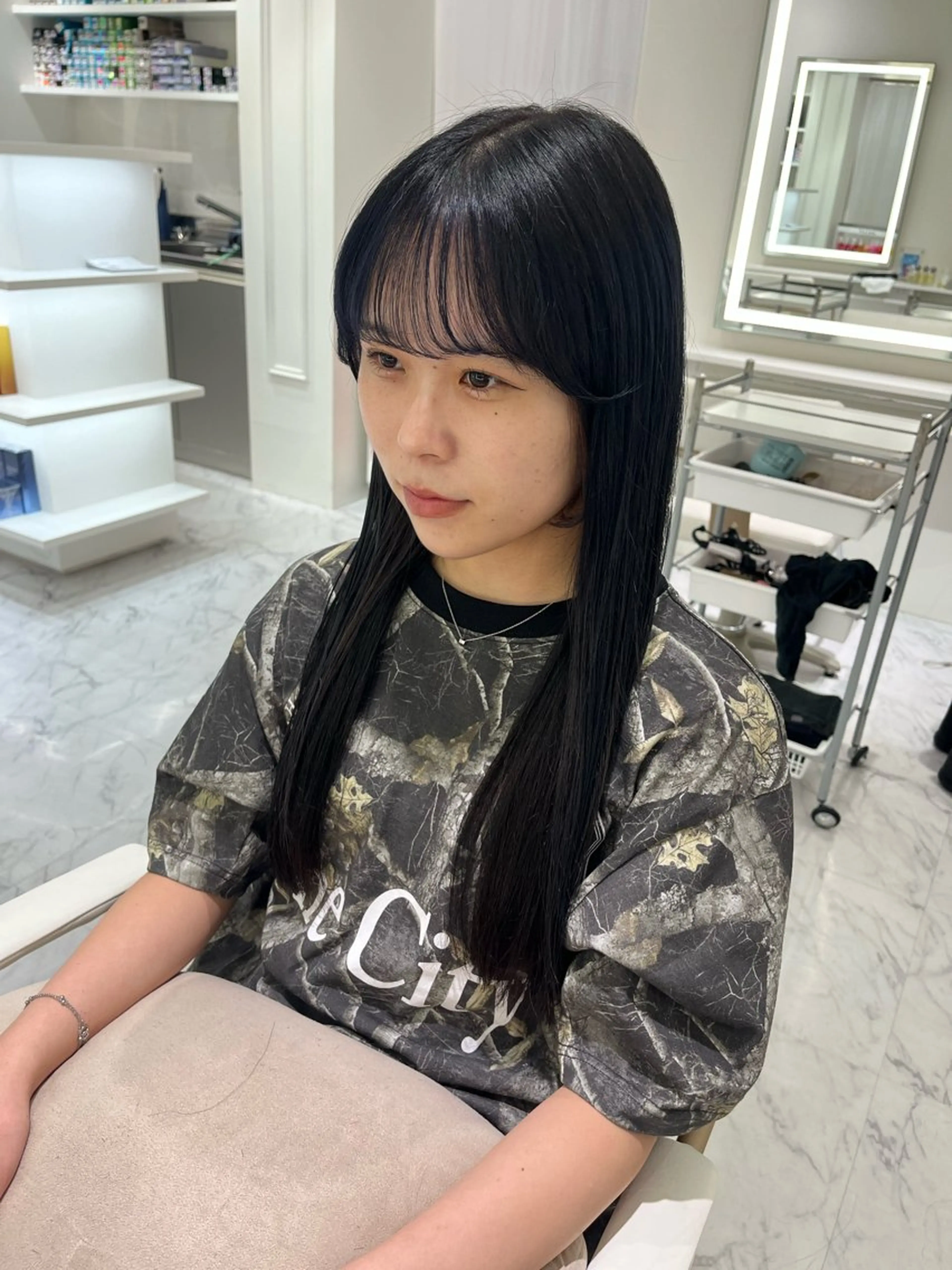 ロング カット ヘアカラー ParveMix /石田 佳澄🩶のヘアスタイル