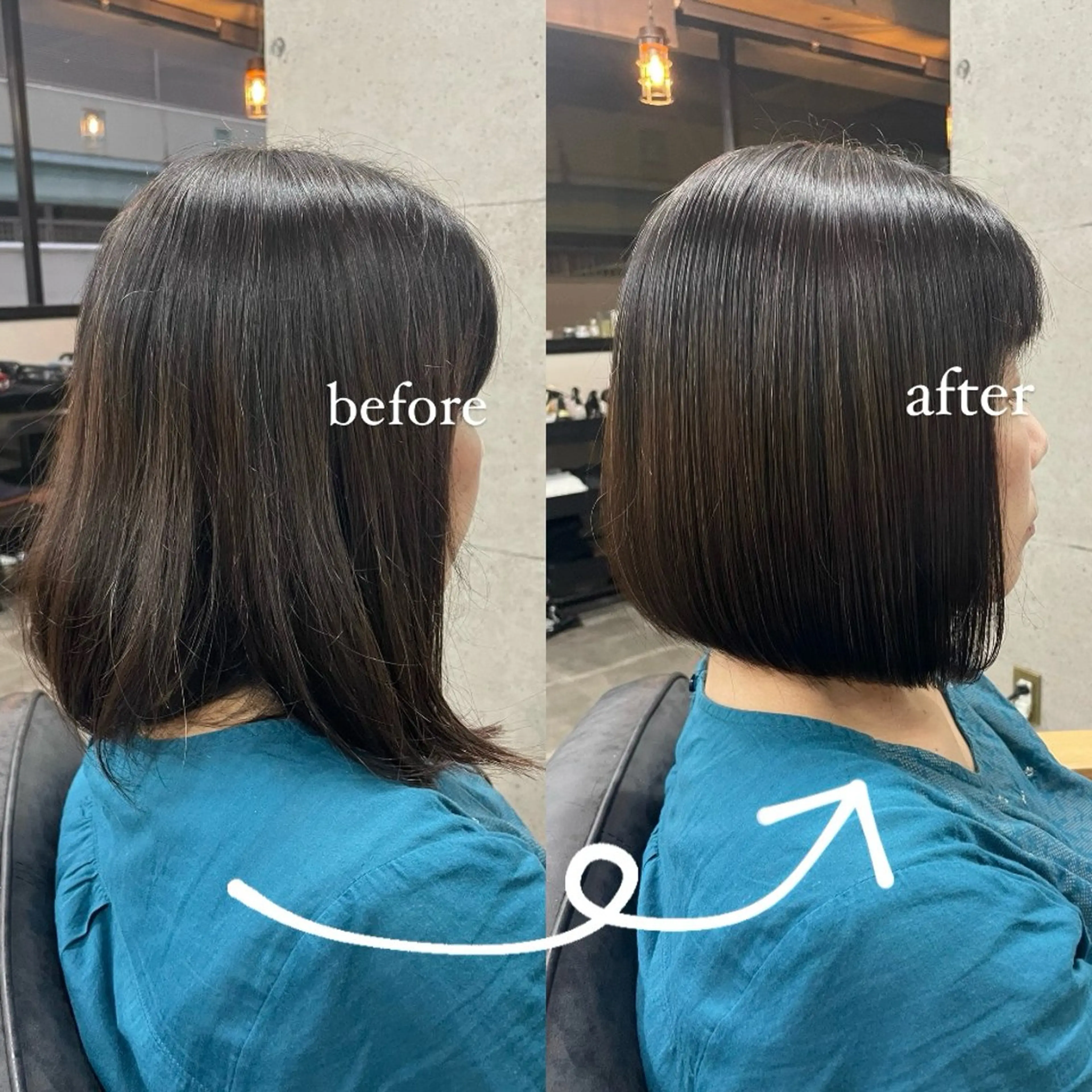 ショート ボブ NoA所属・カットモデル募集￤ 髪質改善📛Nanaのヘアスタイル