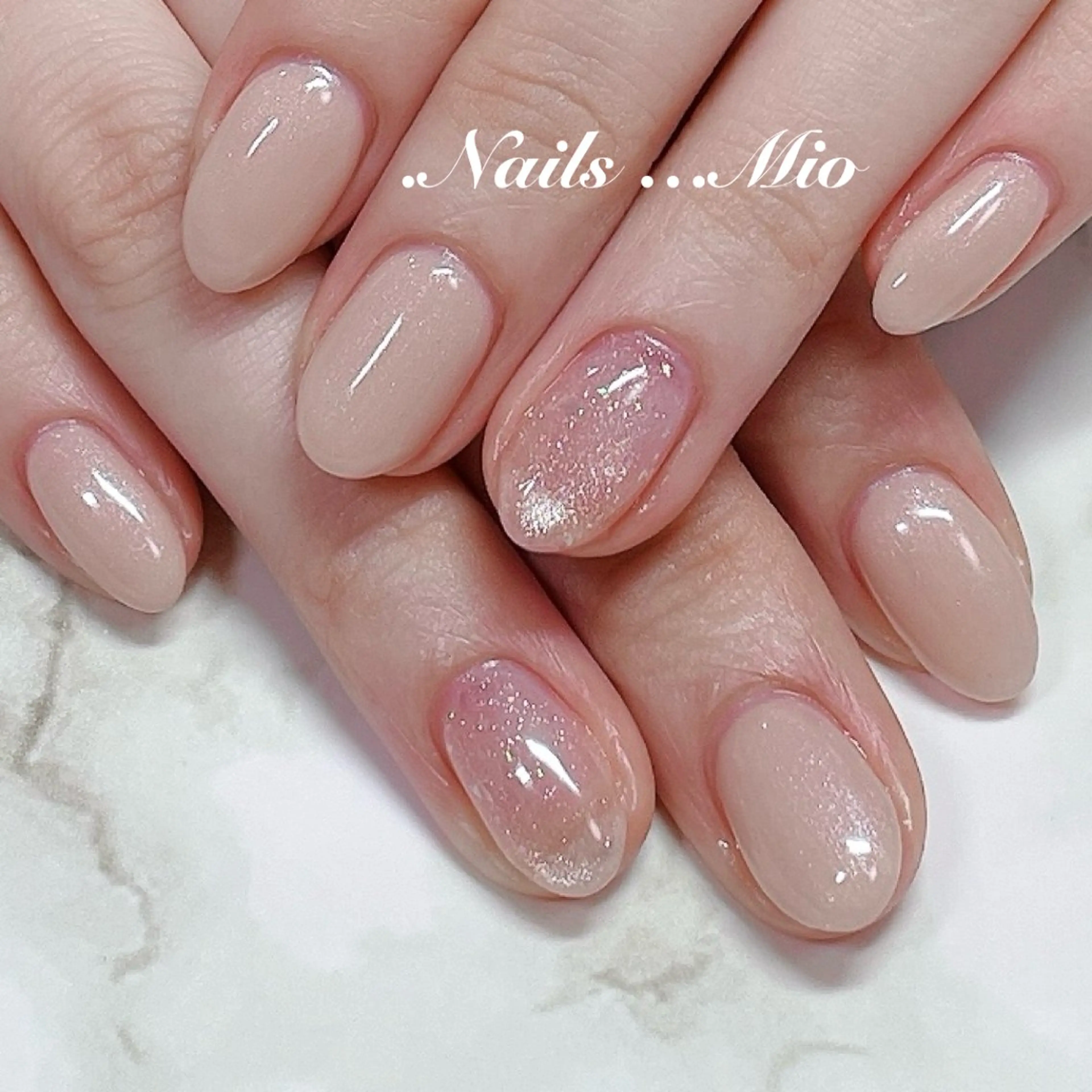 ネイル アートネイル ジェルネイル ワンカラーネイル .Nails Mio 赤羽西ネイルサロンのネイルデザイン