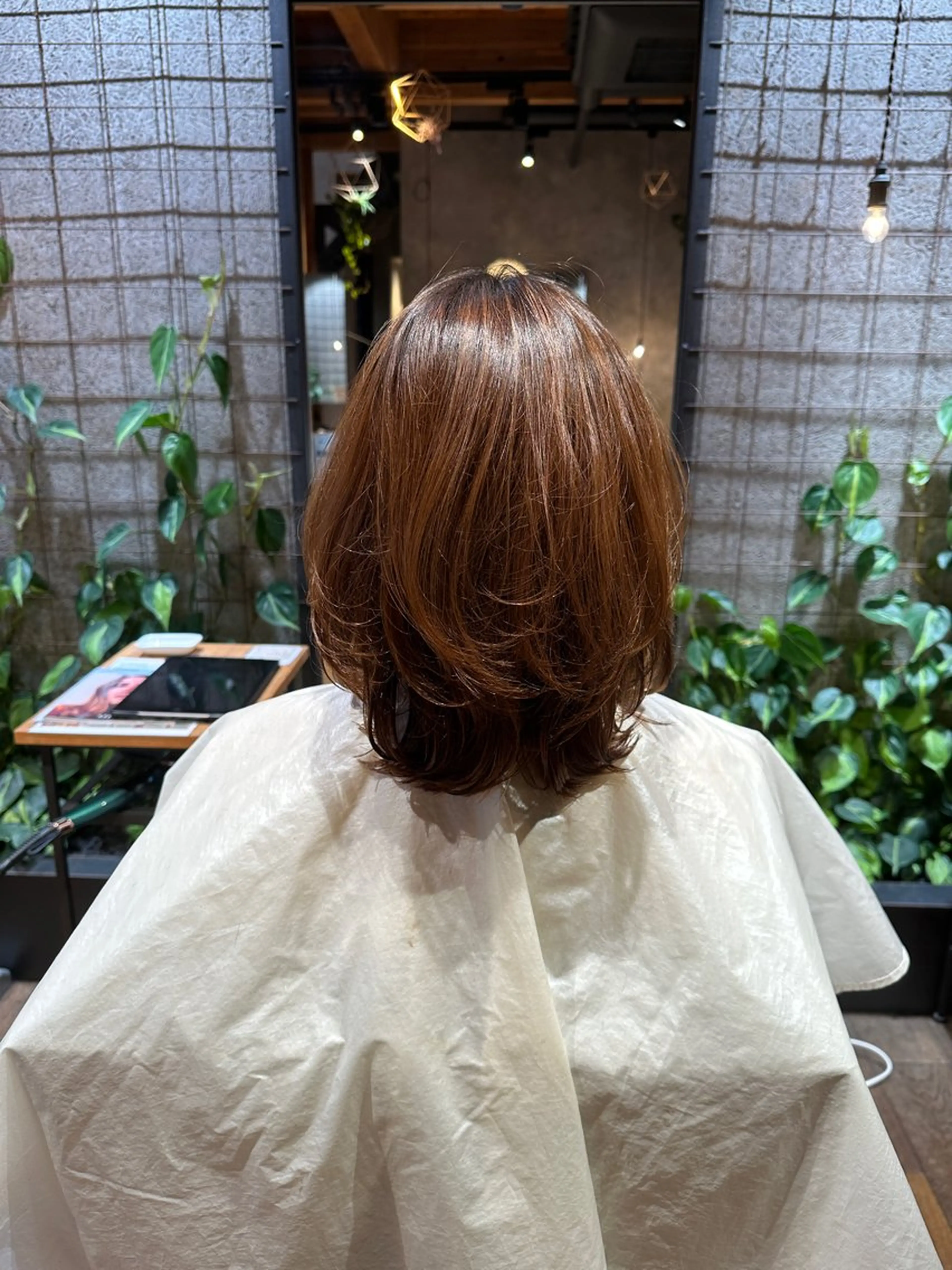ミディアム arbos/鳳美容室 /risaのヘアスタイル