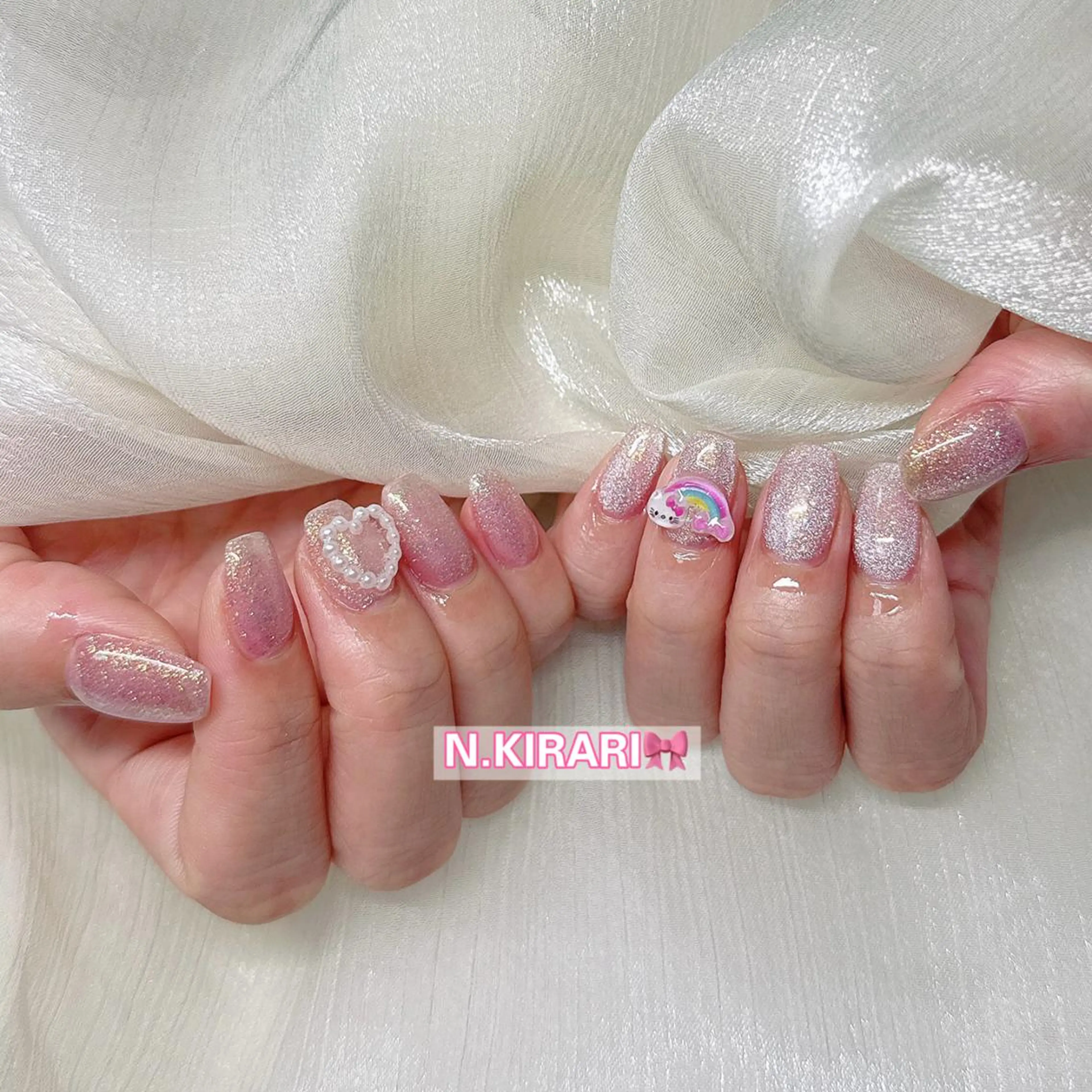 ネイル 🎀 ユズ 🎀のネイルデザイン