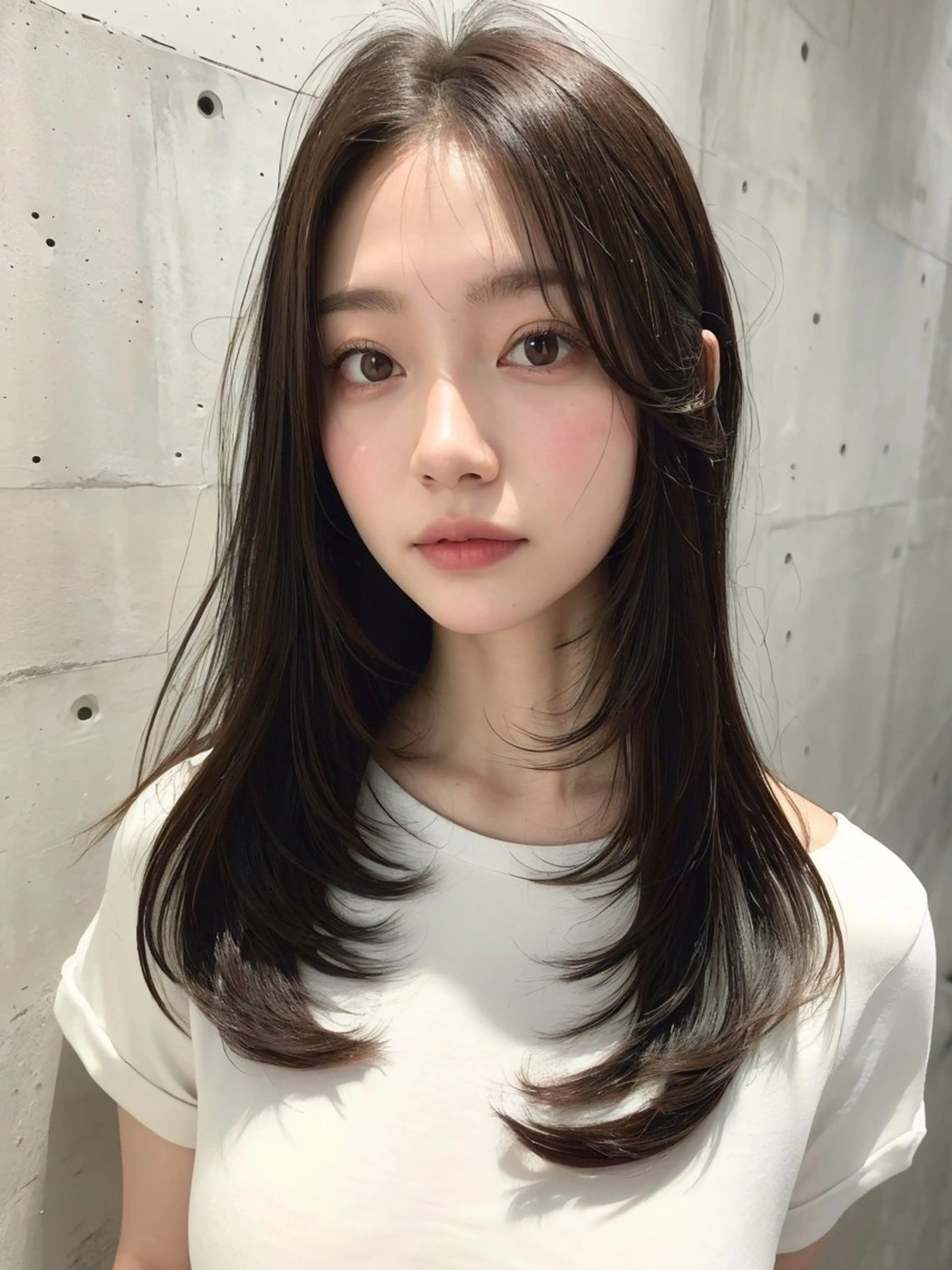 ロング 浦野 龍太のヘアスタイル