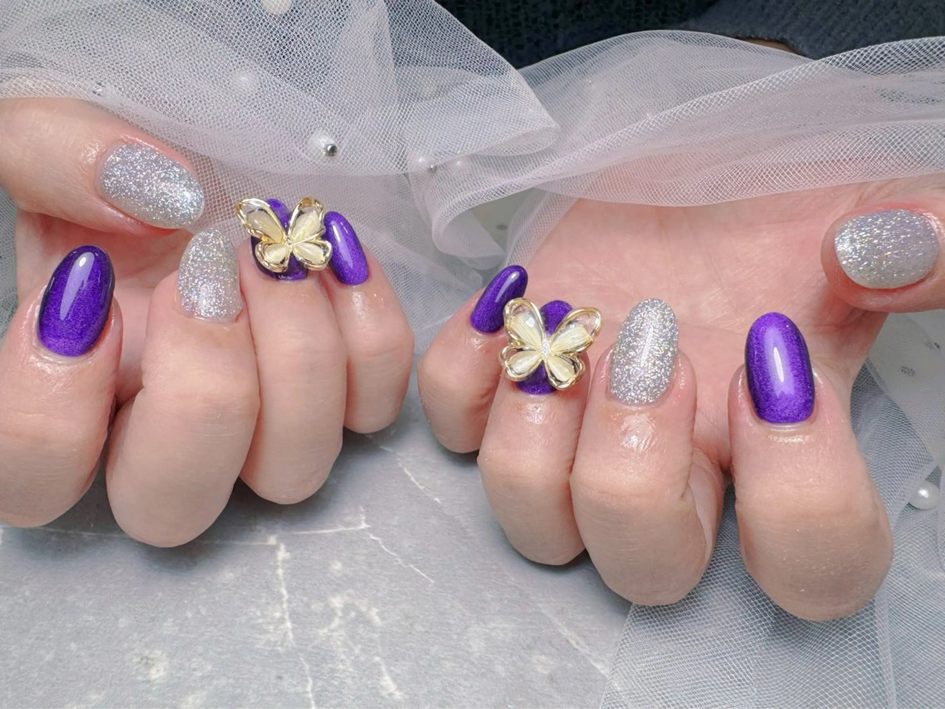 ネイル ハンドネイル マジックミラー所属・マジック ミラーのネイルデザイン