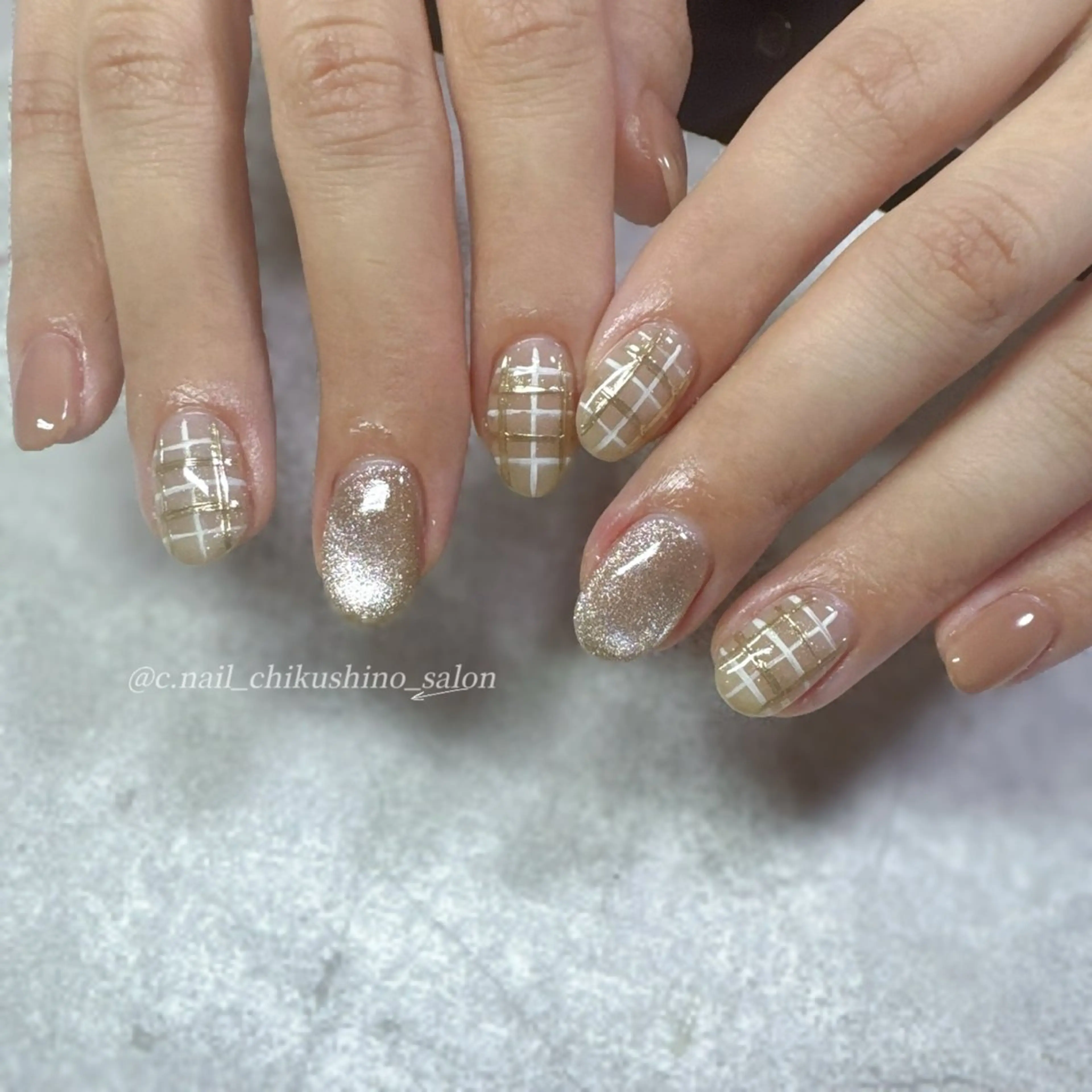 ネイル ハンドネイル C.Nail &EYE筑紫駅のネイルデザイン