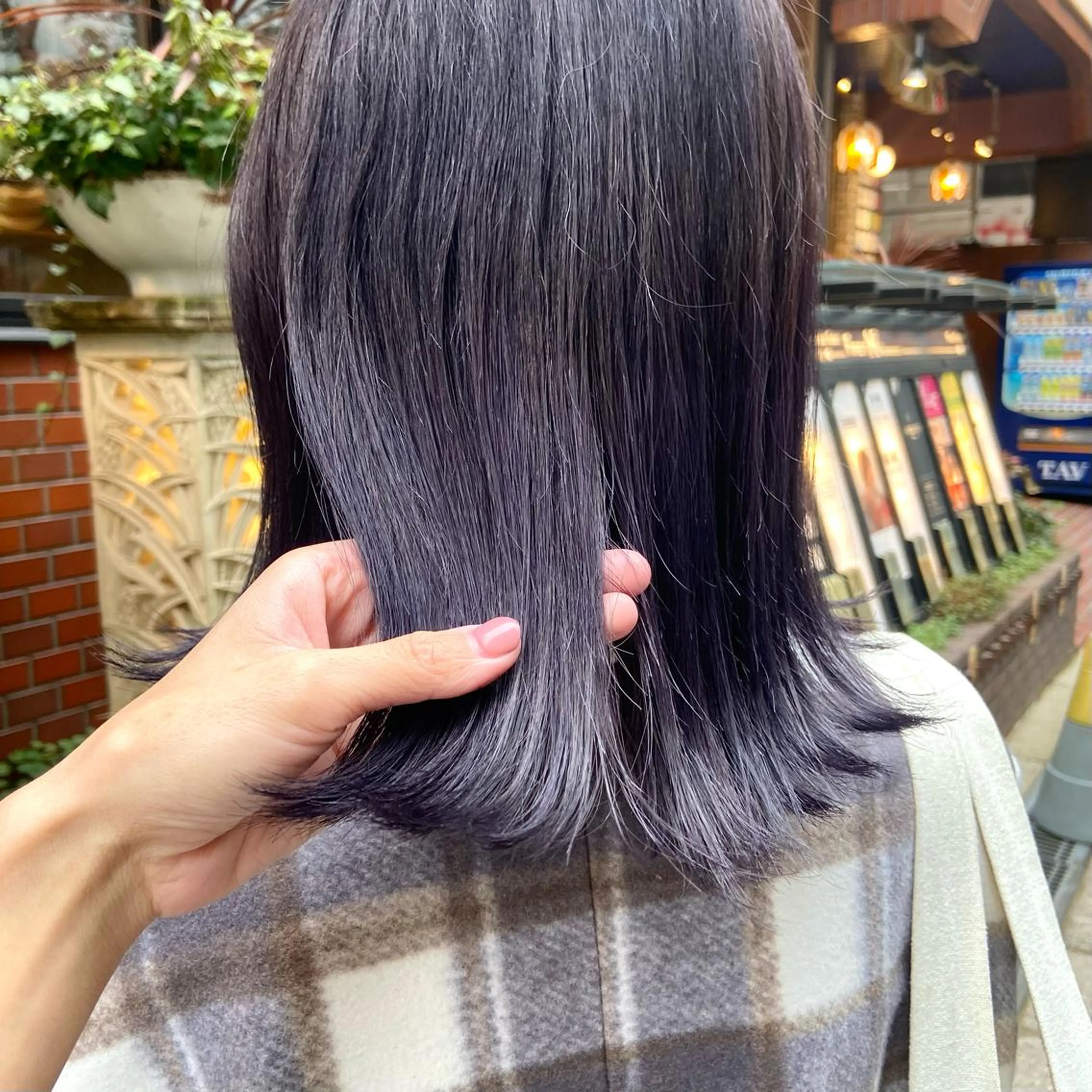 ミディアム カラー ベージュカラー ブリーチ ケアブリーチ 透明感カラー ダブルカラー mai 🥀 パーマモデル募集🌀のヘアスタイル